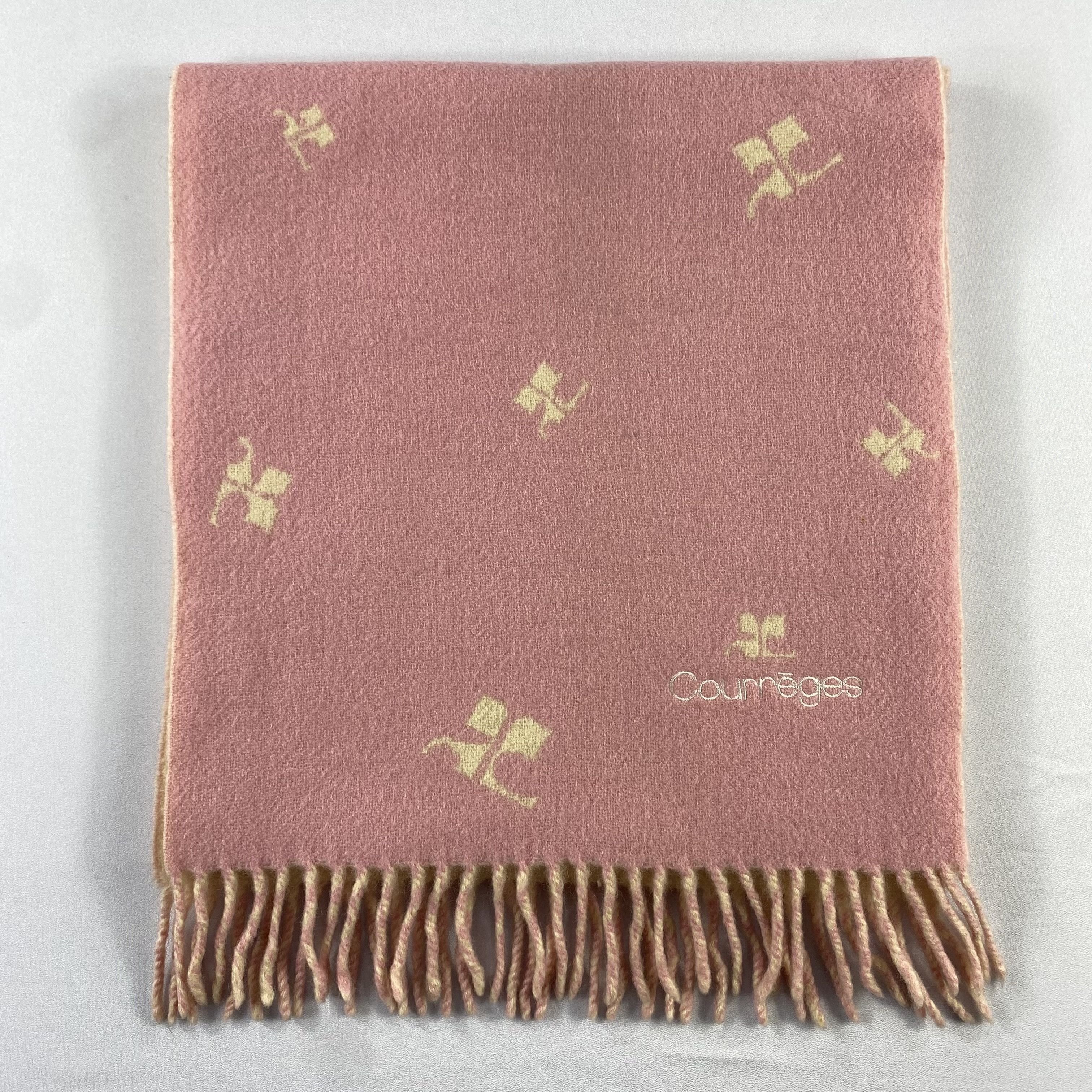 Courreges Courreges Scarf Neck Wrap Wool Muffler Size ONE SIZE - 2 Thumbnail