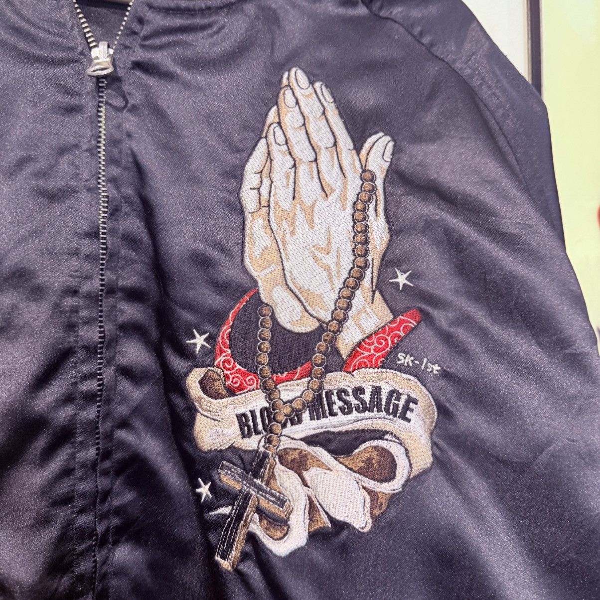 Tedman Blood Message Reversible Bomber Archive by Tedman Size US L / EU 52-54 / 3 - 3 Thumbnail