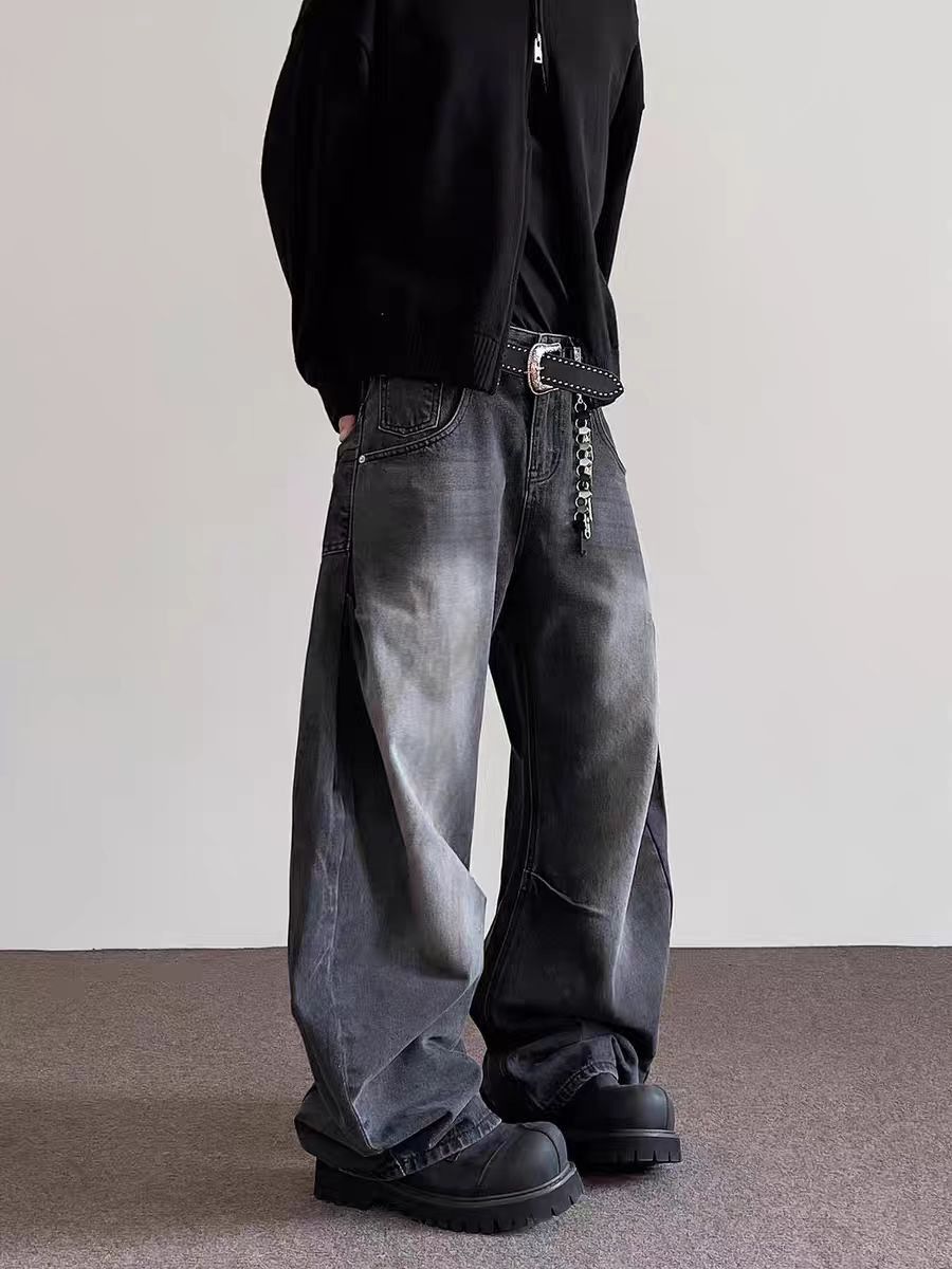 Japanese Brand × Jean Vintage deconstructed machete baggy jeans Size US 34 / EU 50 - 3 Thumbnail