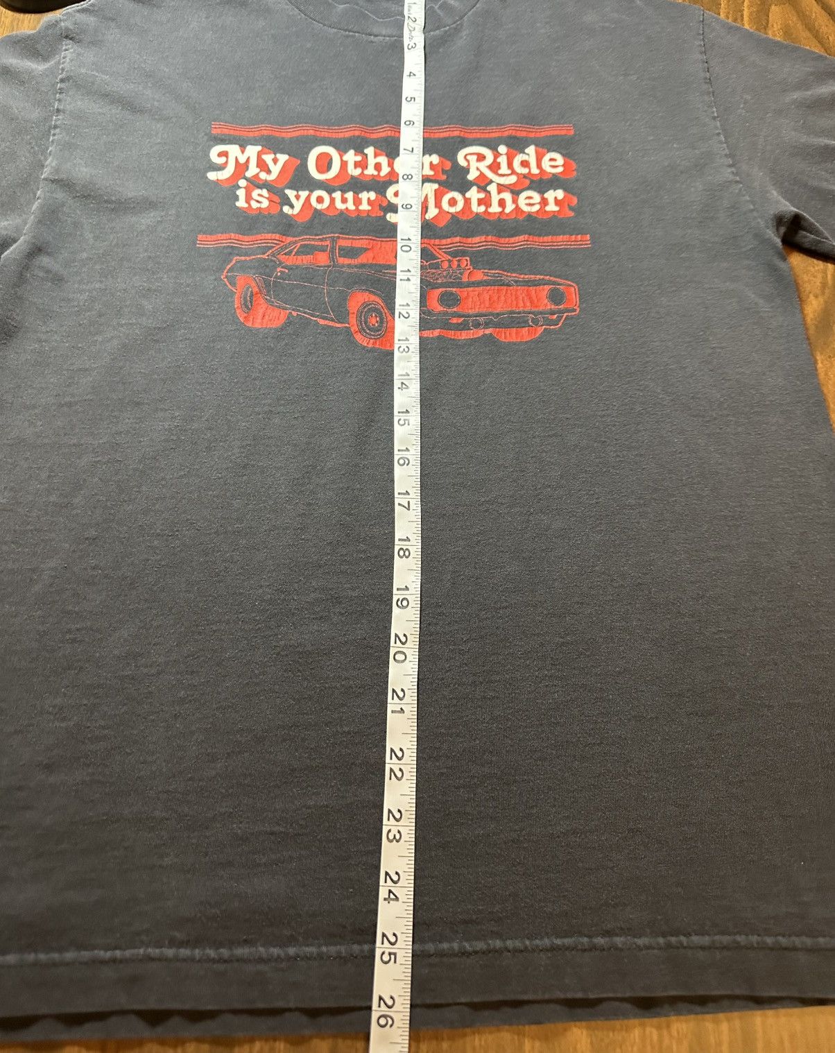 Vintage faded vintage My Other Ride Is Your Mother tee shirt Size US L / EU 52-54 / 3 - 6 Thumbnail
