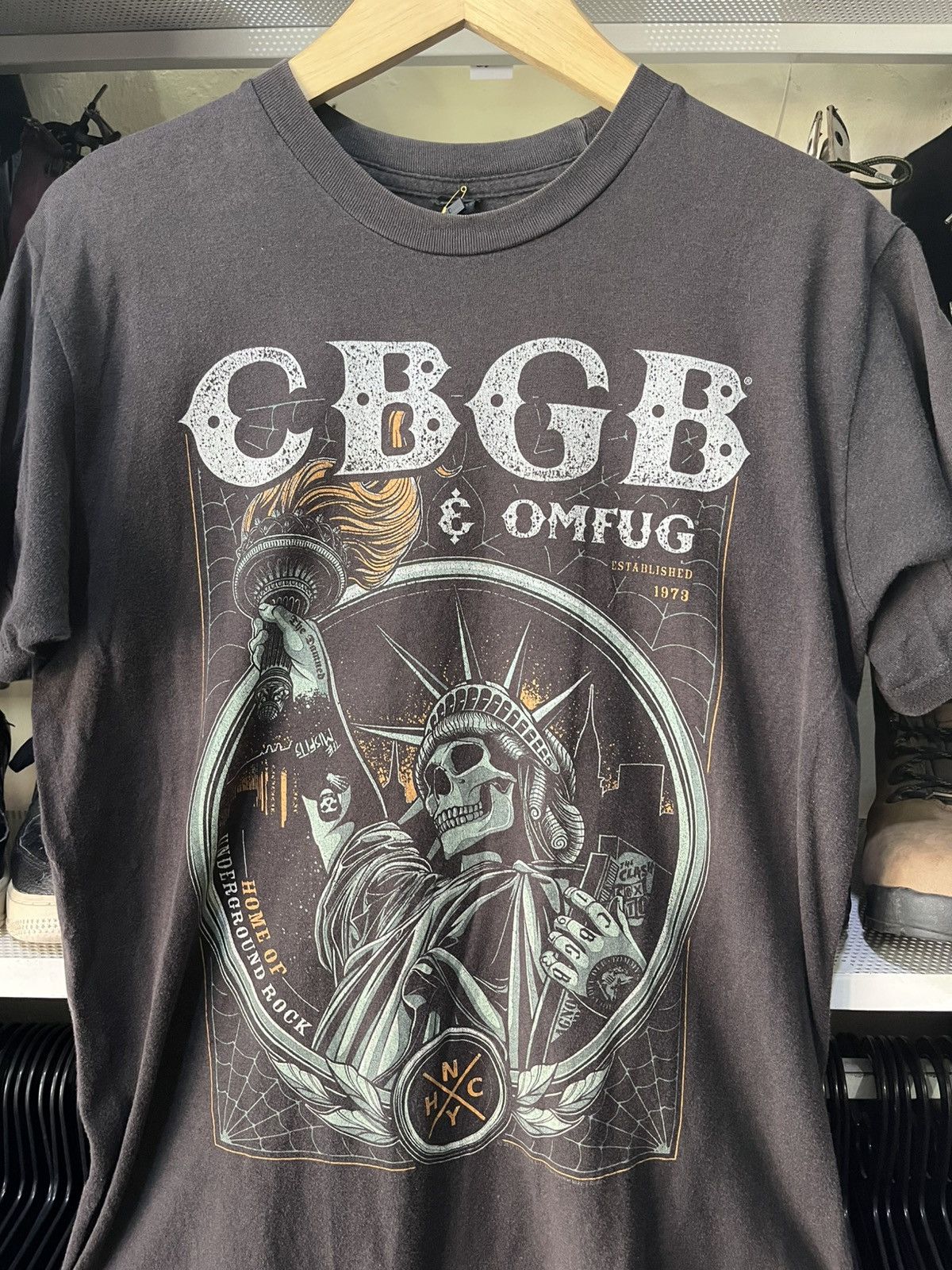 Band Tees CBGB LIBERTY SHIRT Size US M / EU 48-50 / 2 - 2 Thumbnail