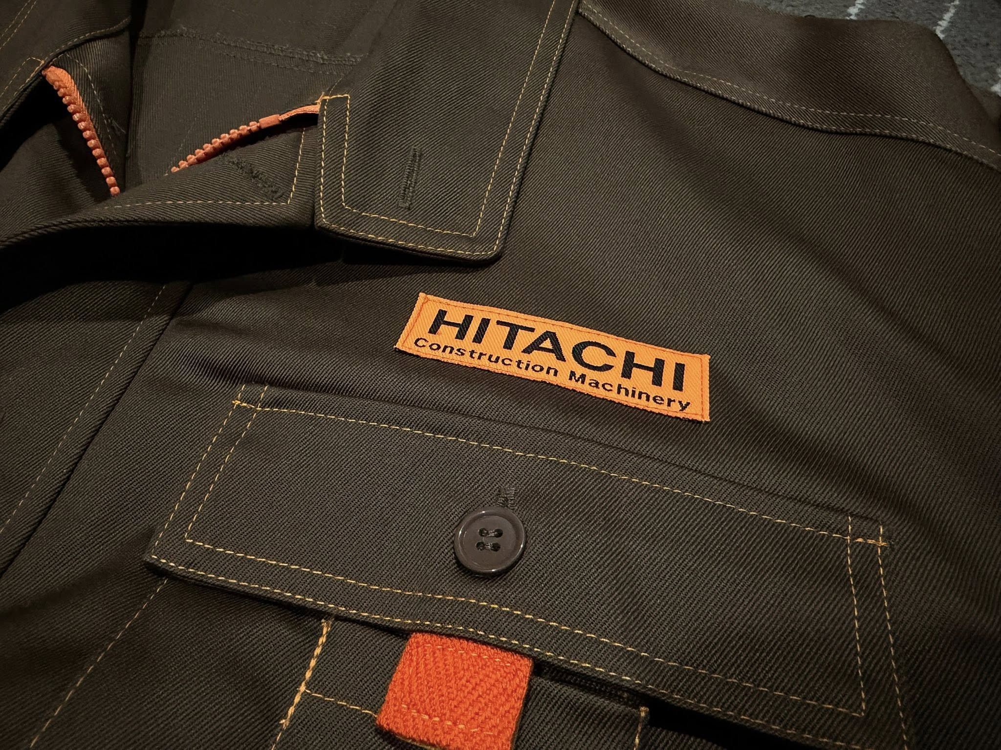 Japanese Brand HITACHI construction machinery workwear jacket L 2753 Size US L / EU 52-54 / 3 - 9 Thumbnail