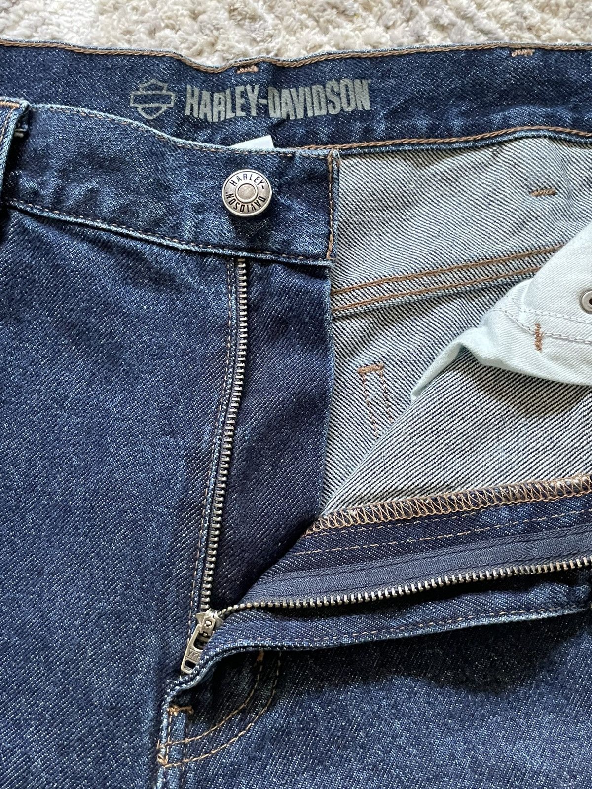 Harley Davidson Harley Davidson straight cut jeans Size US 38 / EU 54 - 4 Thumbnail
