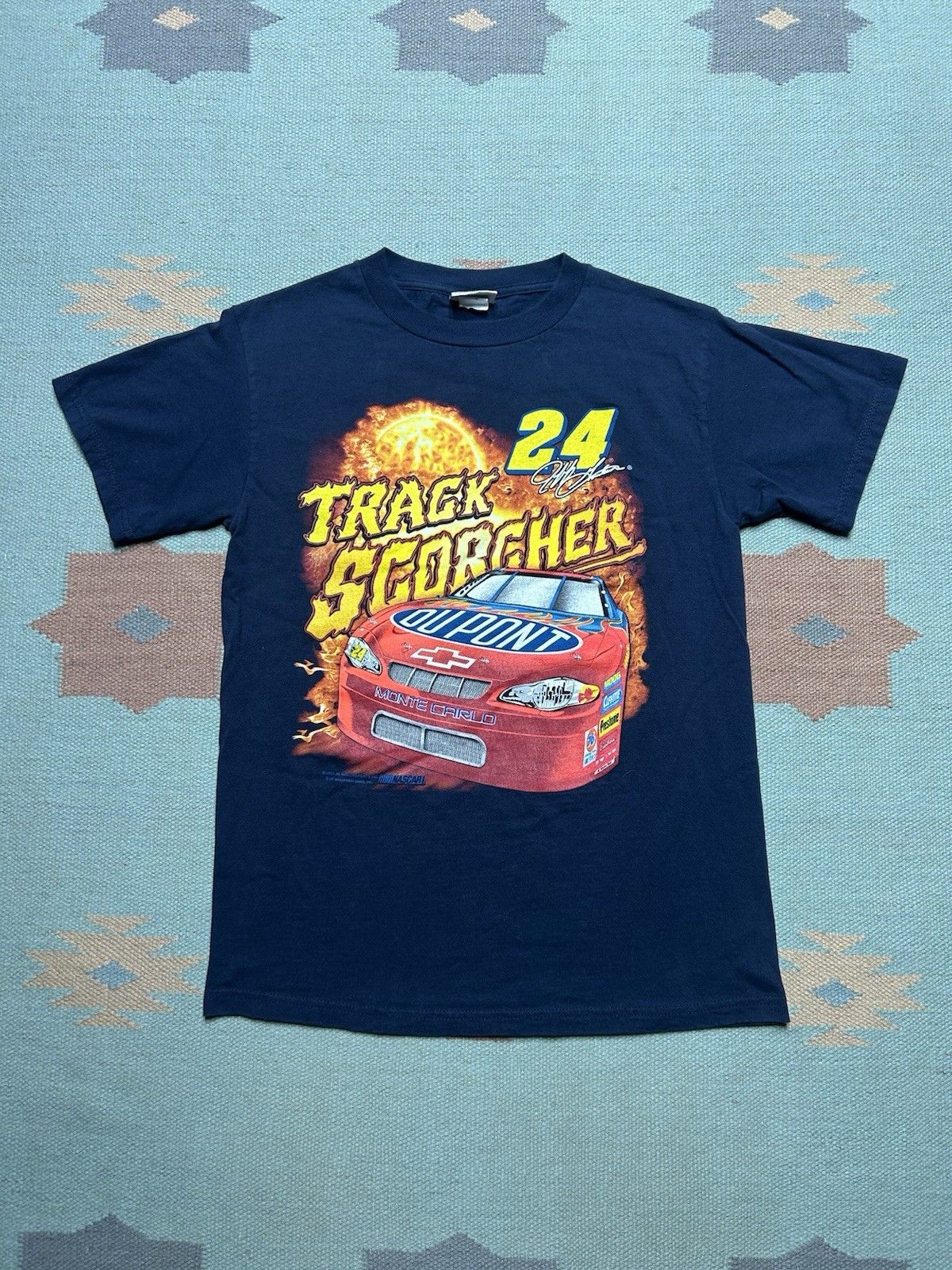 Vintage Vintage t shirt Jeff Gordon nascar track scorcher kids large Size US XXS / EU 40 - 1 Thumbnail