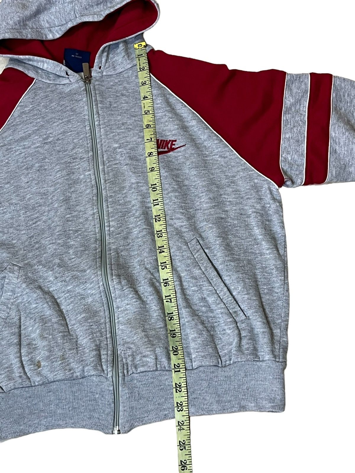 Nike RARE🔥VINTAGE 90s NIKE BLUE TAG ZIPPER HOODIES Size US S / EU 44-46 / 1 - 11 Thumbnail