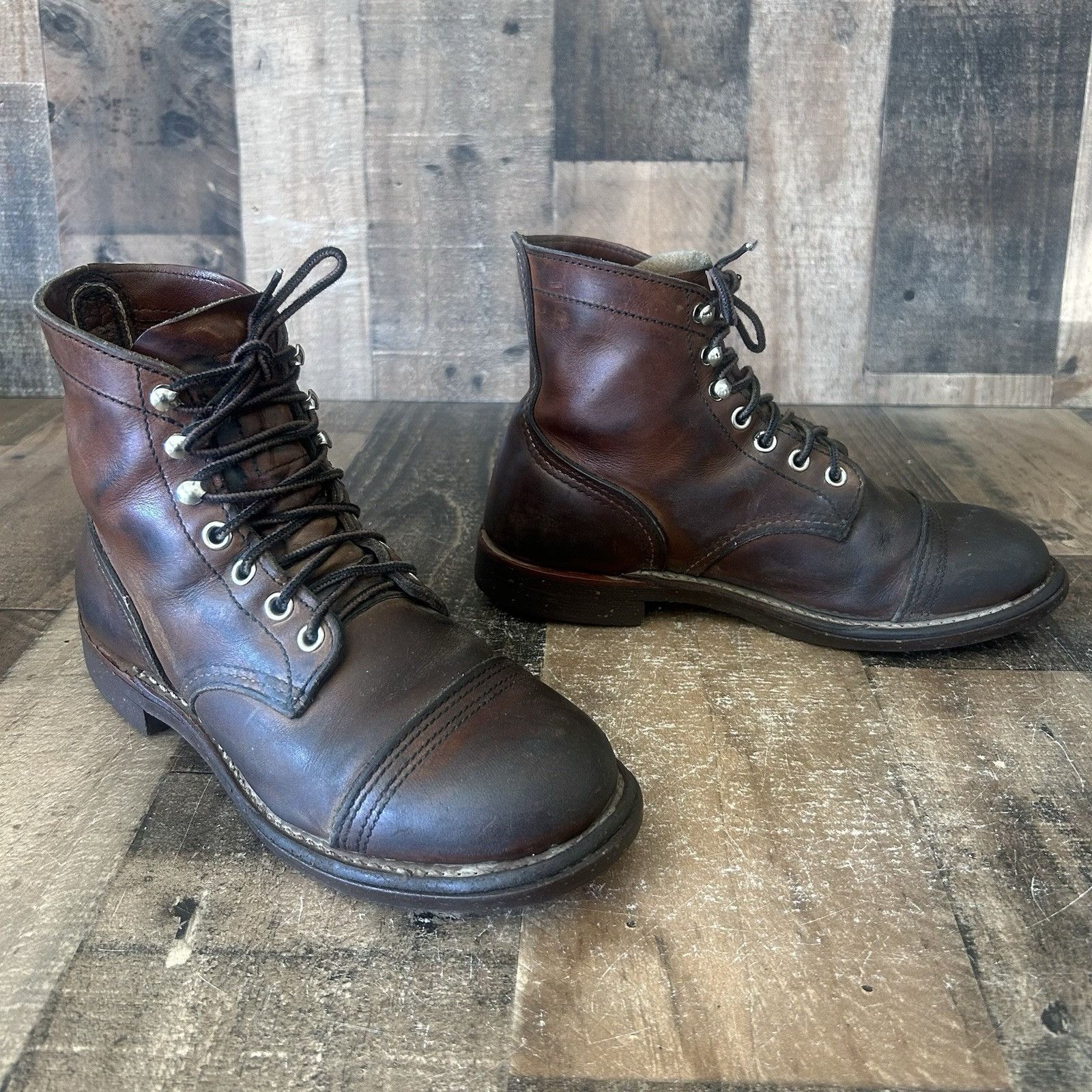 Red Wing Red Wing 8111 Iron Ranger Work Boots Mens 4.5 D Size US 5 / EU 37 - 2 Thumbnail
