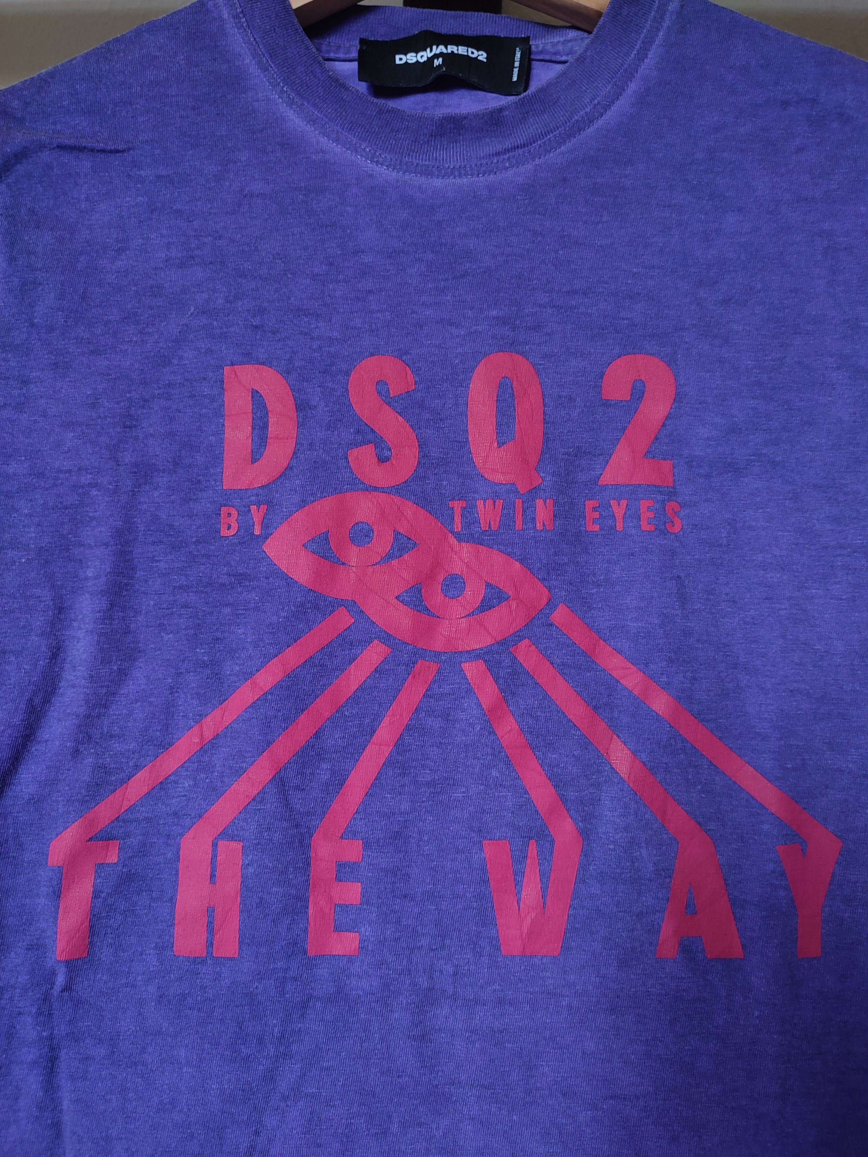 Dsquared2 DSQUARED EYES THE WAY TEE Size US S / EU 44-46 / 1 - 5 Thumbnail