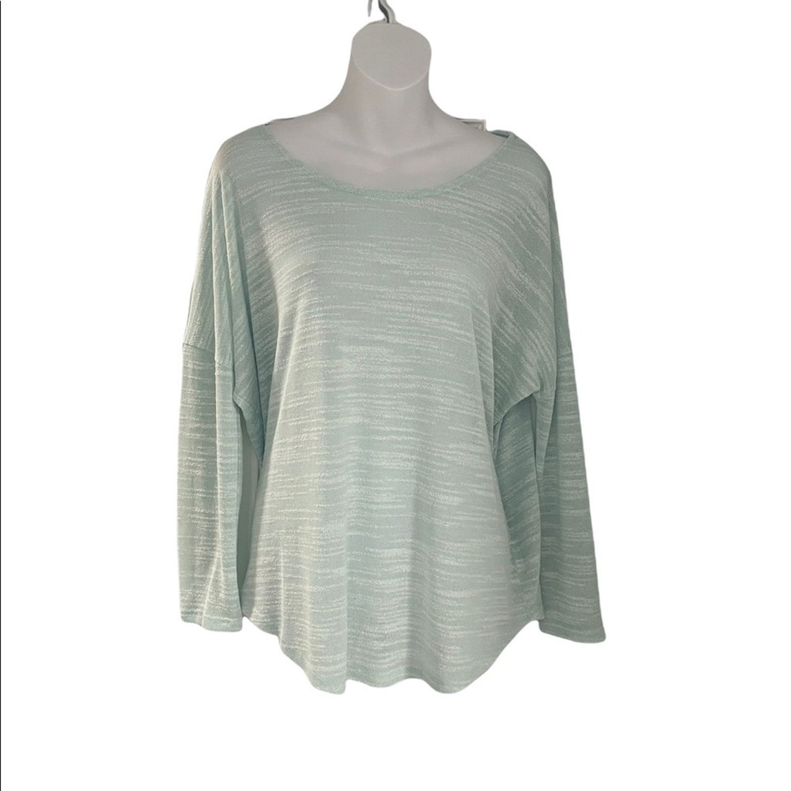 Other Olive & Oak Sheer Dolman Sweater Size L / US 10 / IT 46 - 2 Thumbnail