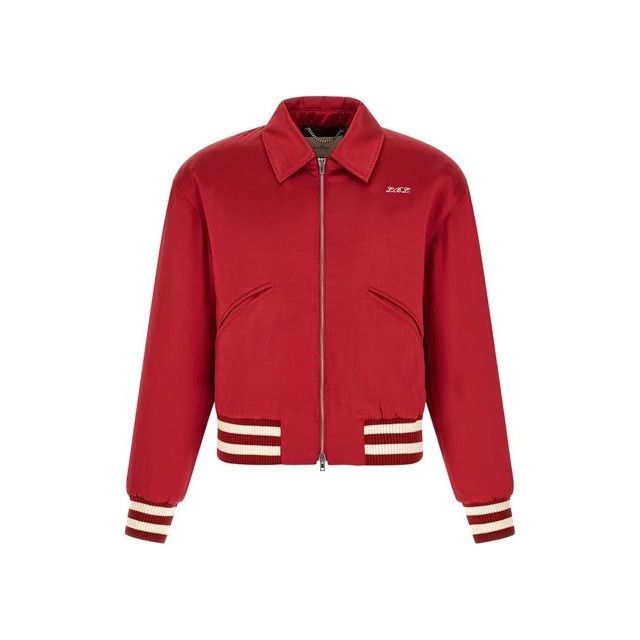 Second/Layer SECOND/LAYER Aces Satin Club Red Bomber Jacket New & Authent Size US L / EU 52-54 / 3 - 1 Thumbnail