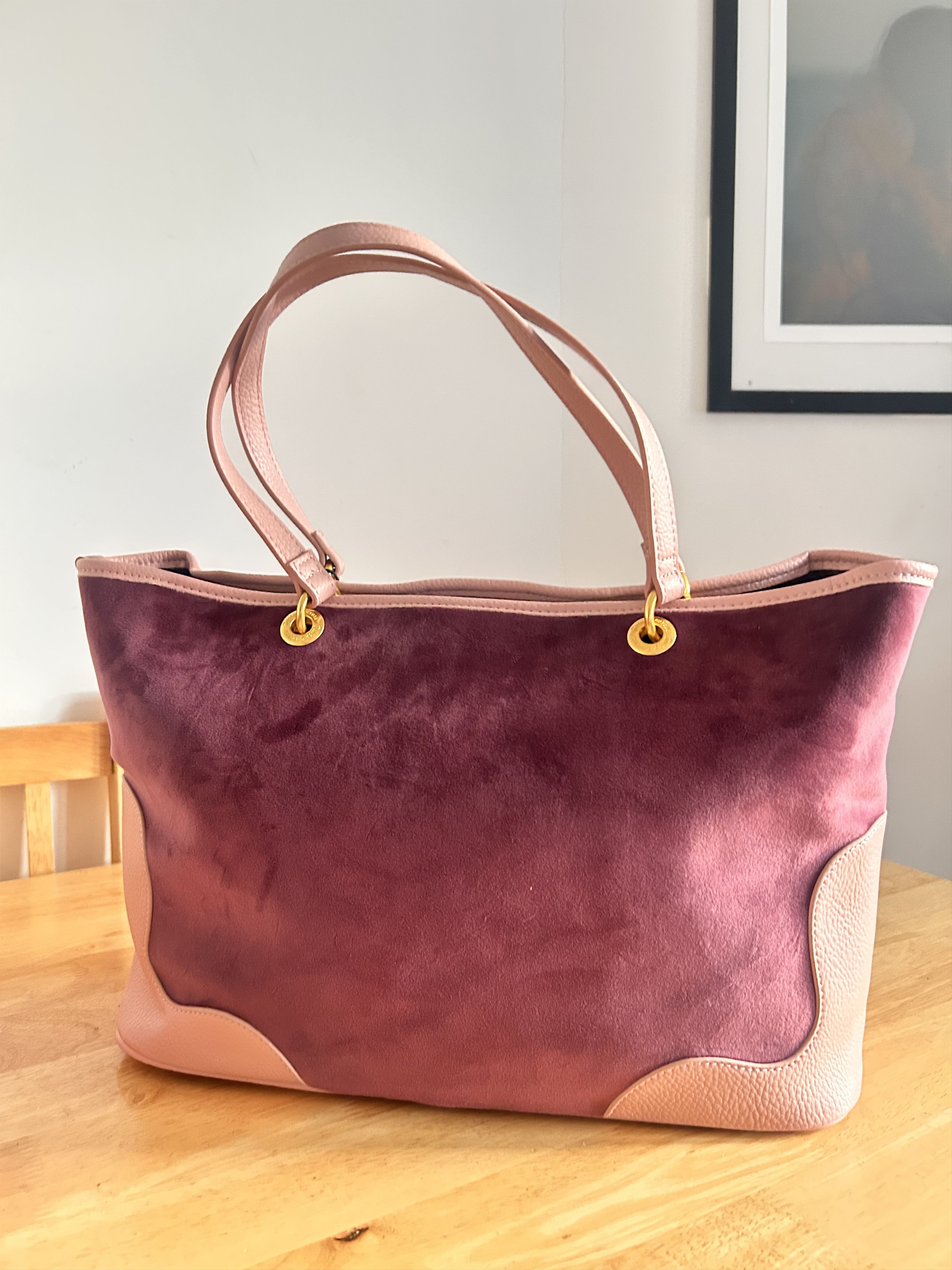 Juicy Couture Juicy Couture Twig Dogs Velvet Tote Bag & Purse RRP $295 Size ONE SIZE - 3 Thumbnail
