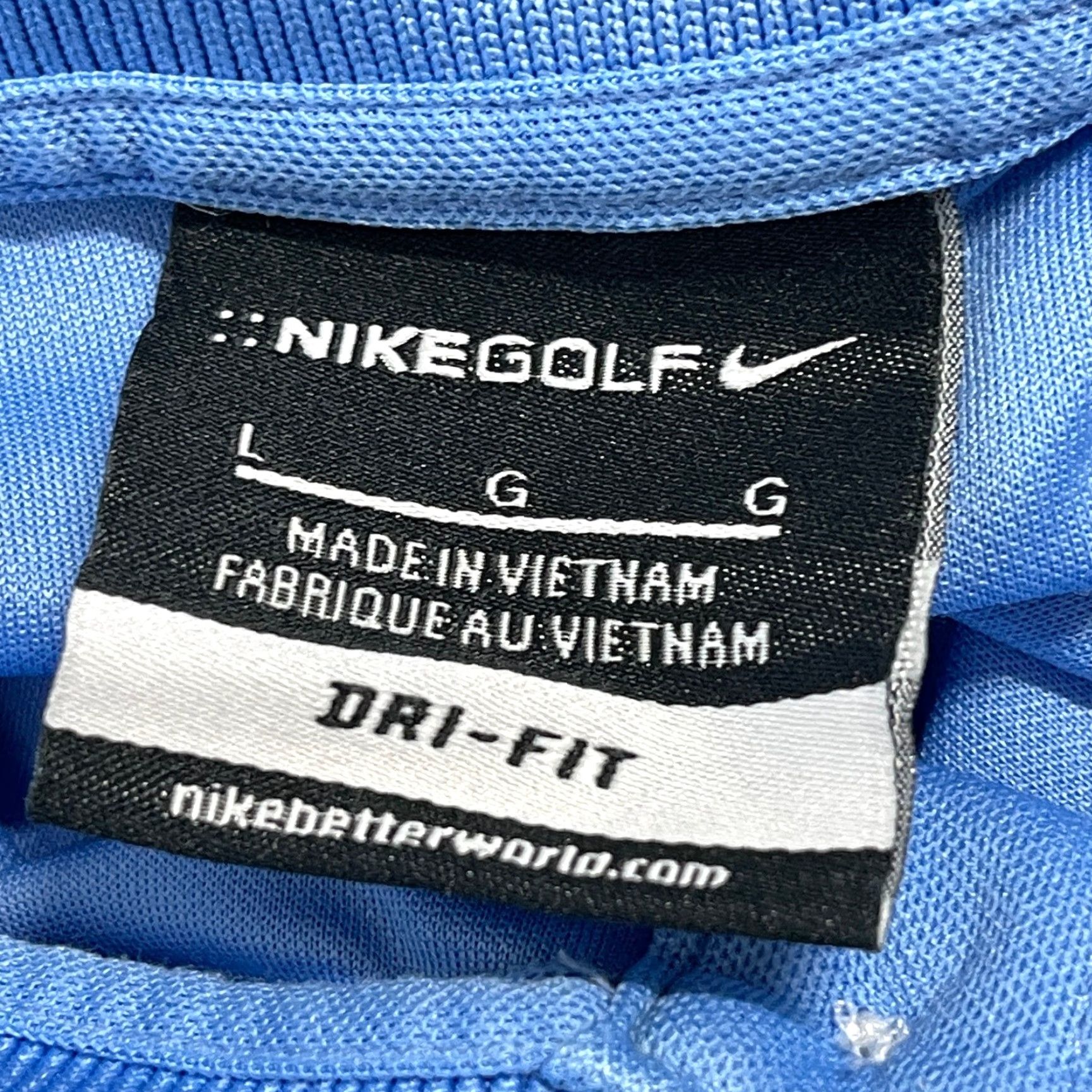 Nike Nike Dri Fit Golf Polo Shirt Men L Blue Short Sleeve Activewear Casual Size US L / EU 52-54 / 3 - 4 Thumbnail