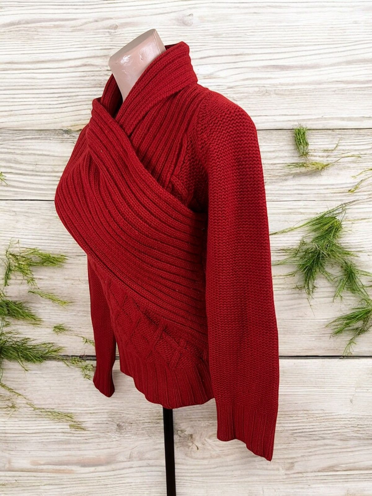 Joseph Joseph red sweater size M wool and angora Size M / US 6-8 / IT 42-44 - 4 Thumbnail