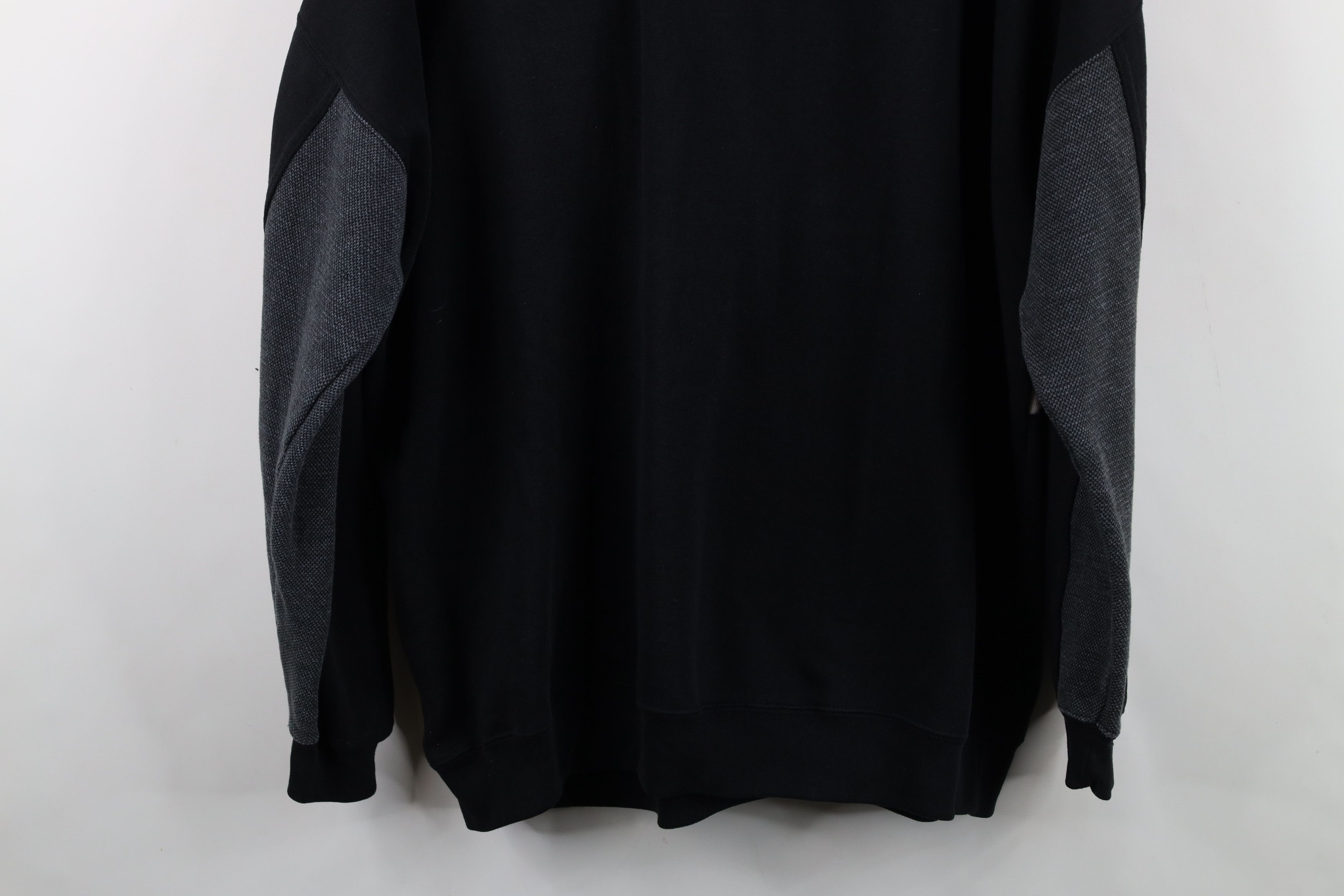 Vintage Vintage 90s Streetwear Block Collared Pullover Sweatshirt Size US XL / EU 56 / 4 - 13 Thumbnail