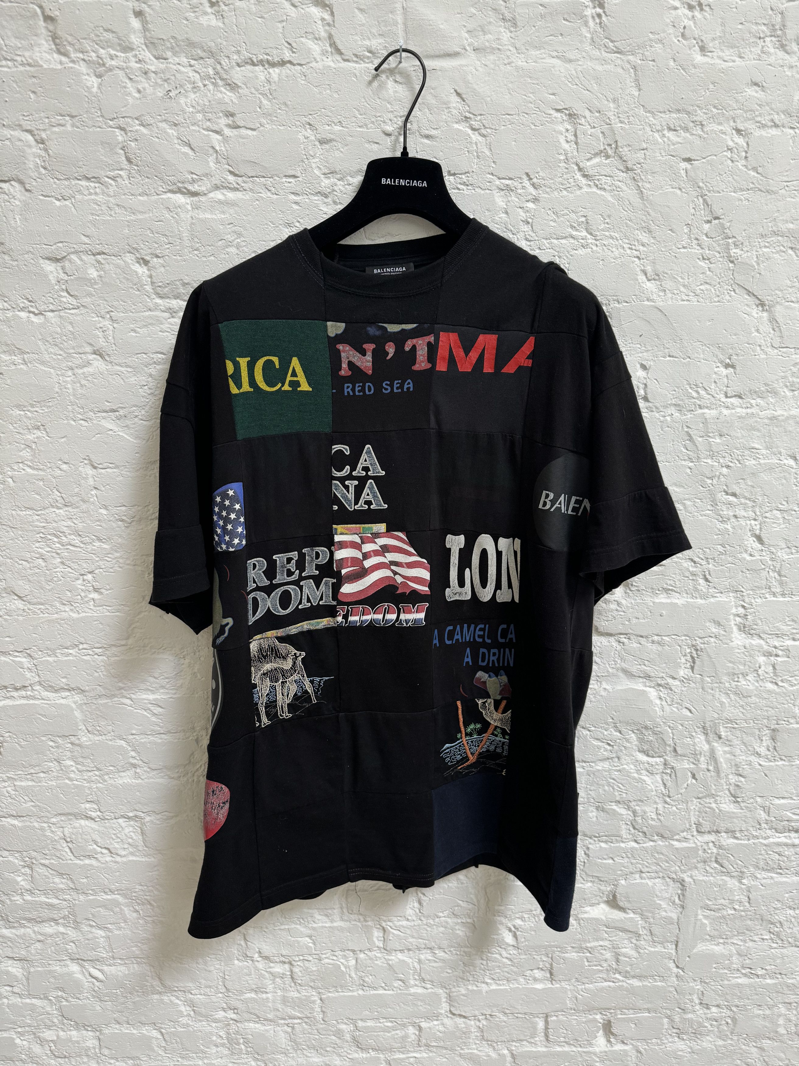 Balenciaga Limited Edition Oversized Recycled T-shirt Size 2 | Grailed