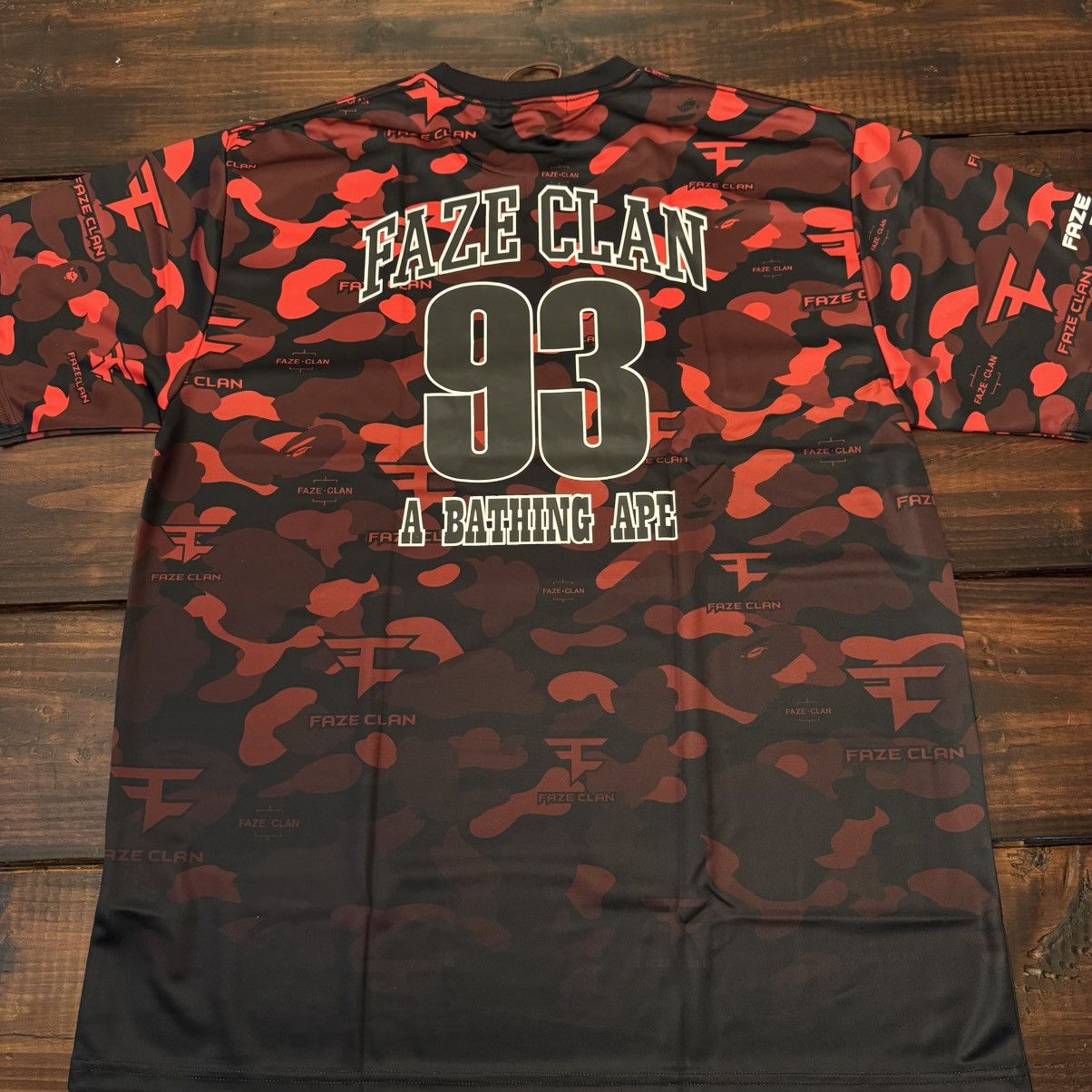 Bape BAPE x FaZe Clan Jersey Jersey Size US XXL / EU 58 / 5 - 3 Thumbnail