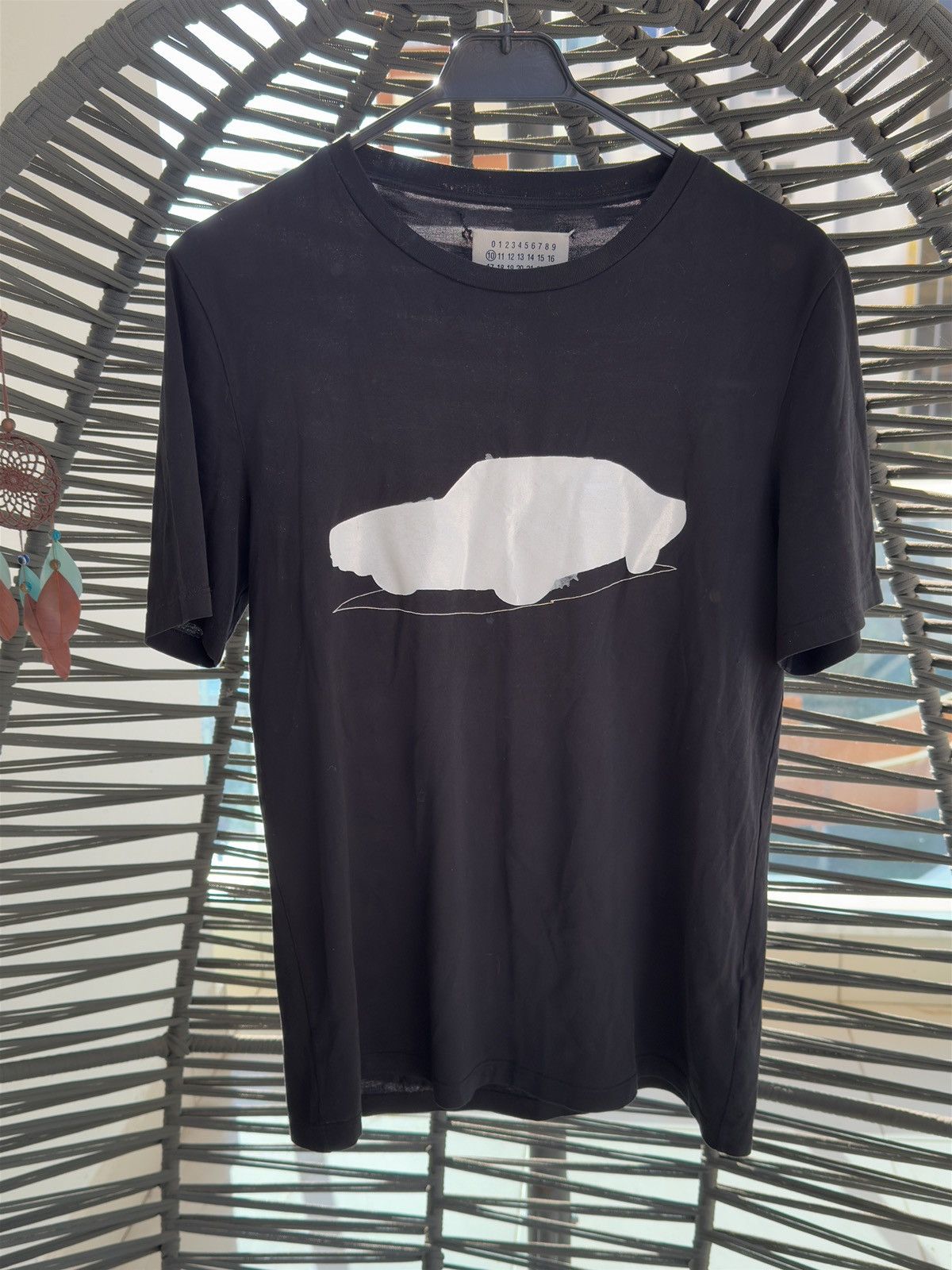 Maison Margiela Erased car t-shirt Size US S / EU 44-46 / 1 - 1 Thumbnail