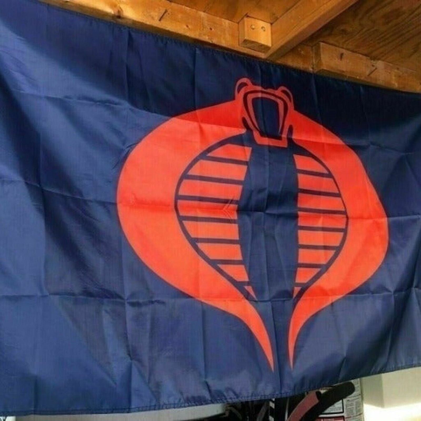 Other Cobra Commander 5ft GI Joe Flag Size ONE SIZE - 1 Thumbnail