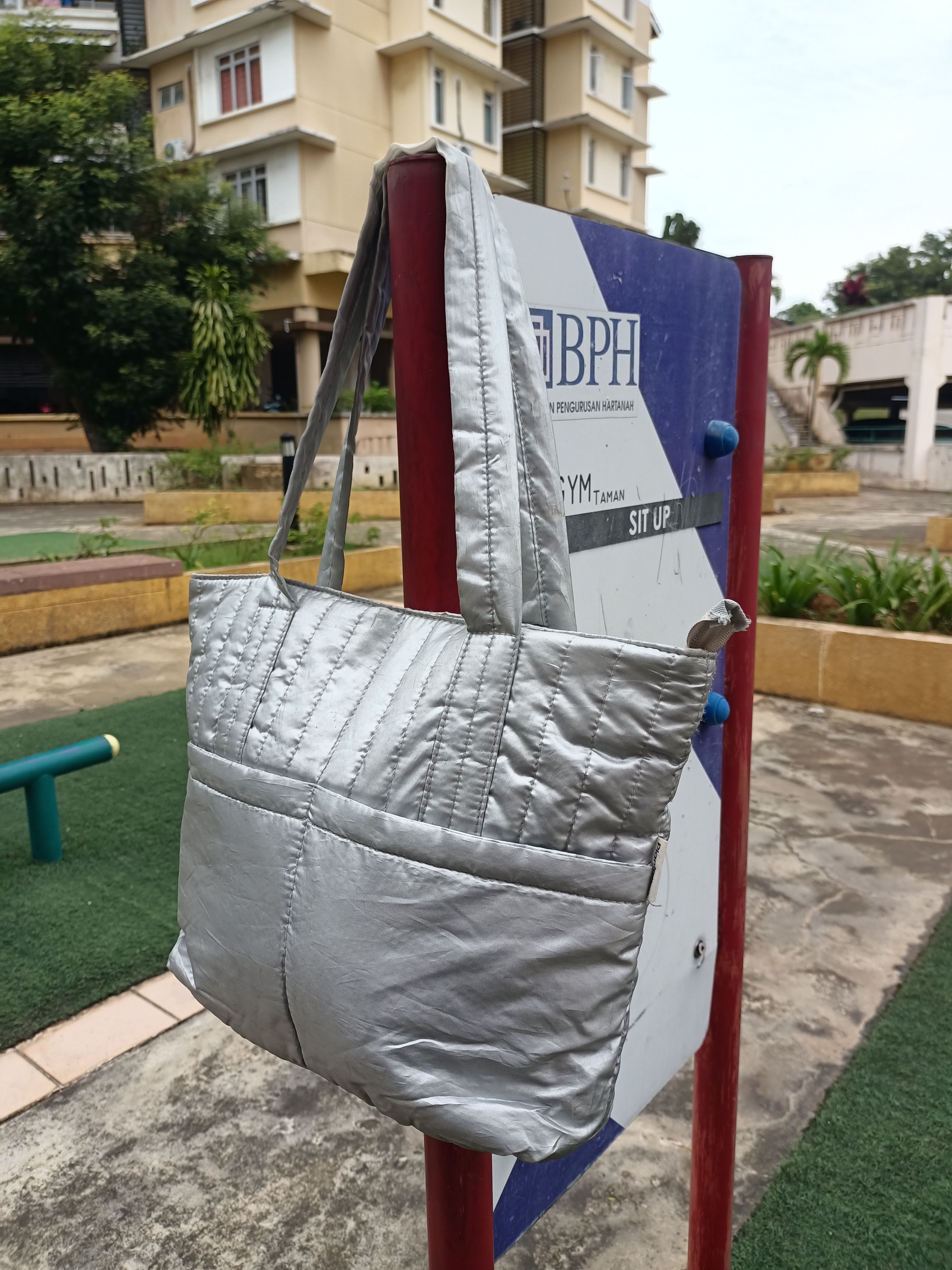 Issey Miyake × Japanese Brand Issey Miyake Plantation tote bag Size ONE SIZE - 3 Thumbnail