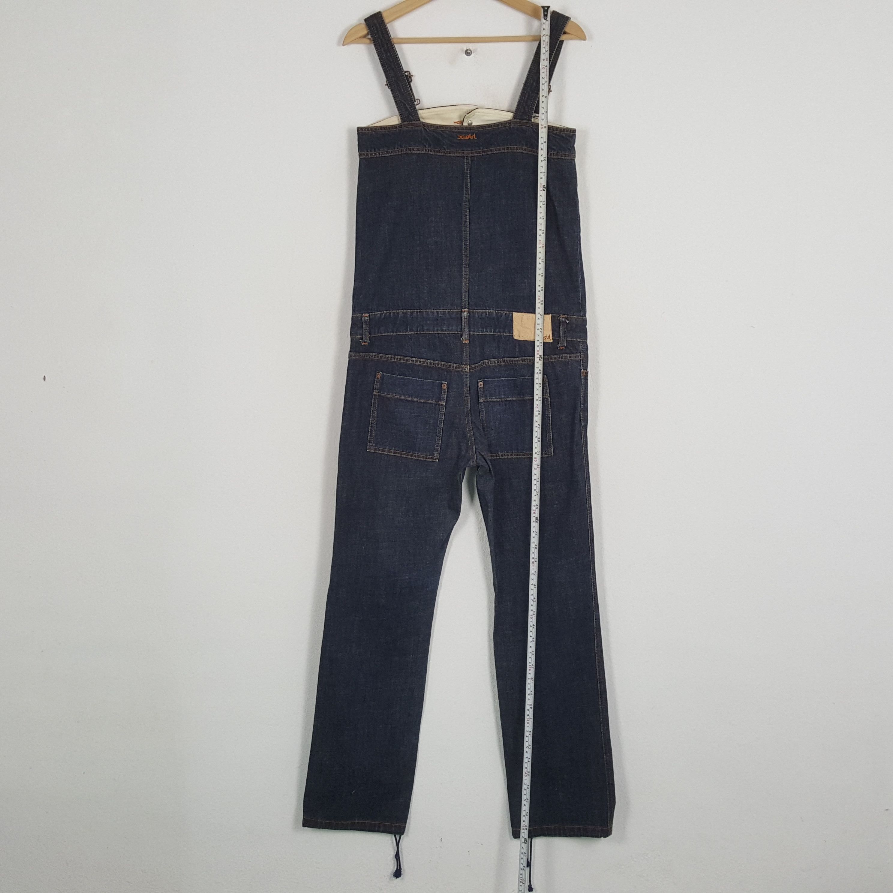 Vintage Vintage X-GIRL Japanese Fashion Brand Overall Blue Jeans Size 36" / US 14 / IT 50 - 7 Thumbnail