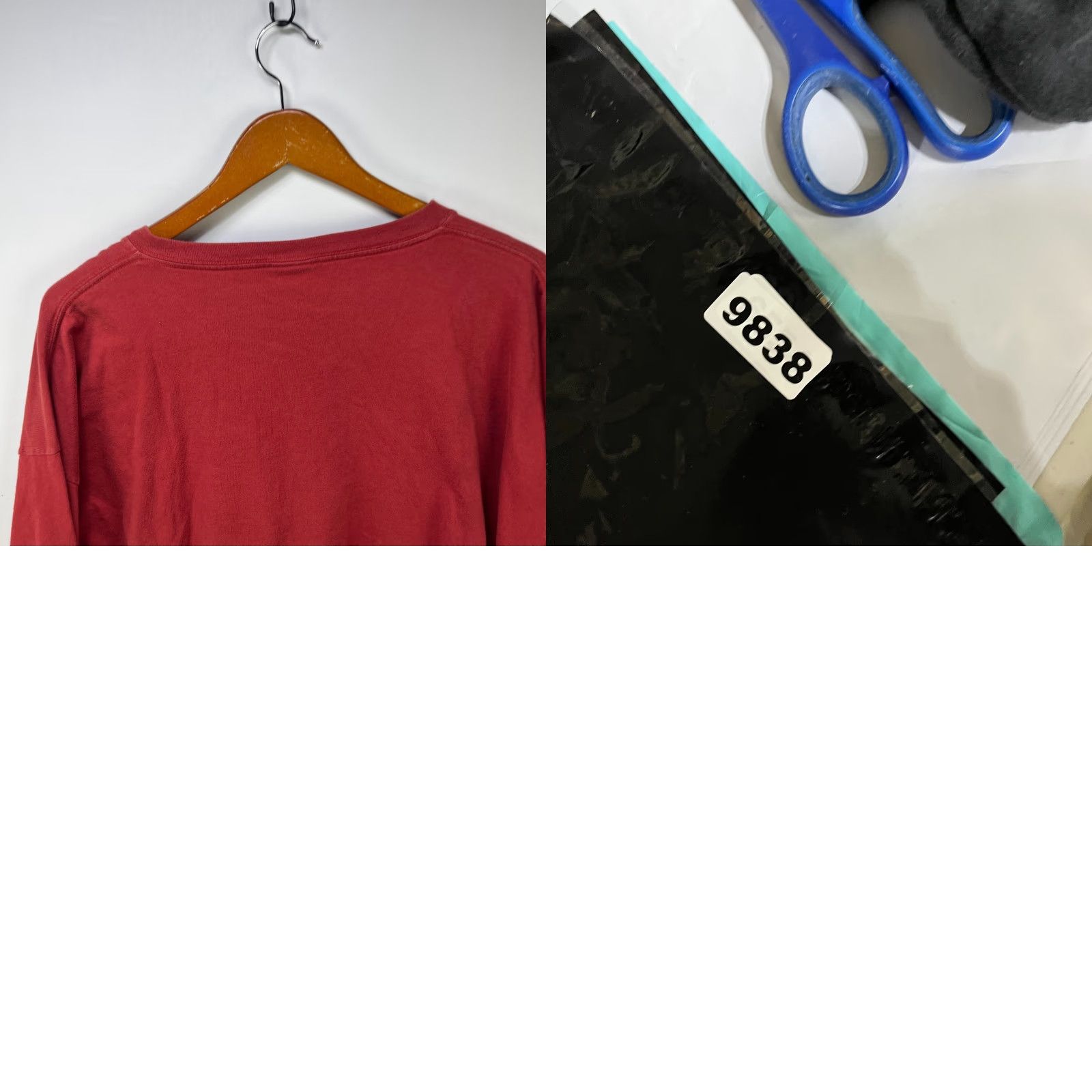 Vintage VINTAGE Marithe Francois Girbaud Long Sleeve Shirt 2XL Men Red Cotton 1990s Logo Pocket Knit 90s Shirt Mens Size US XXL / EU 58 / 5 - 8 Thumbnail