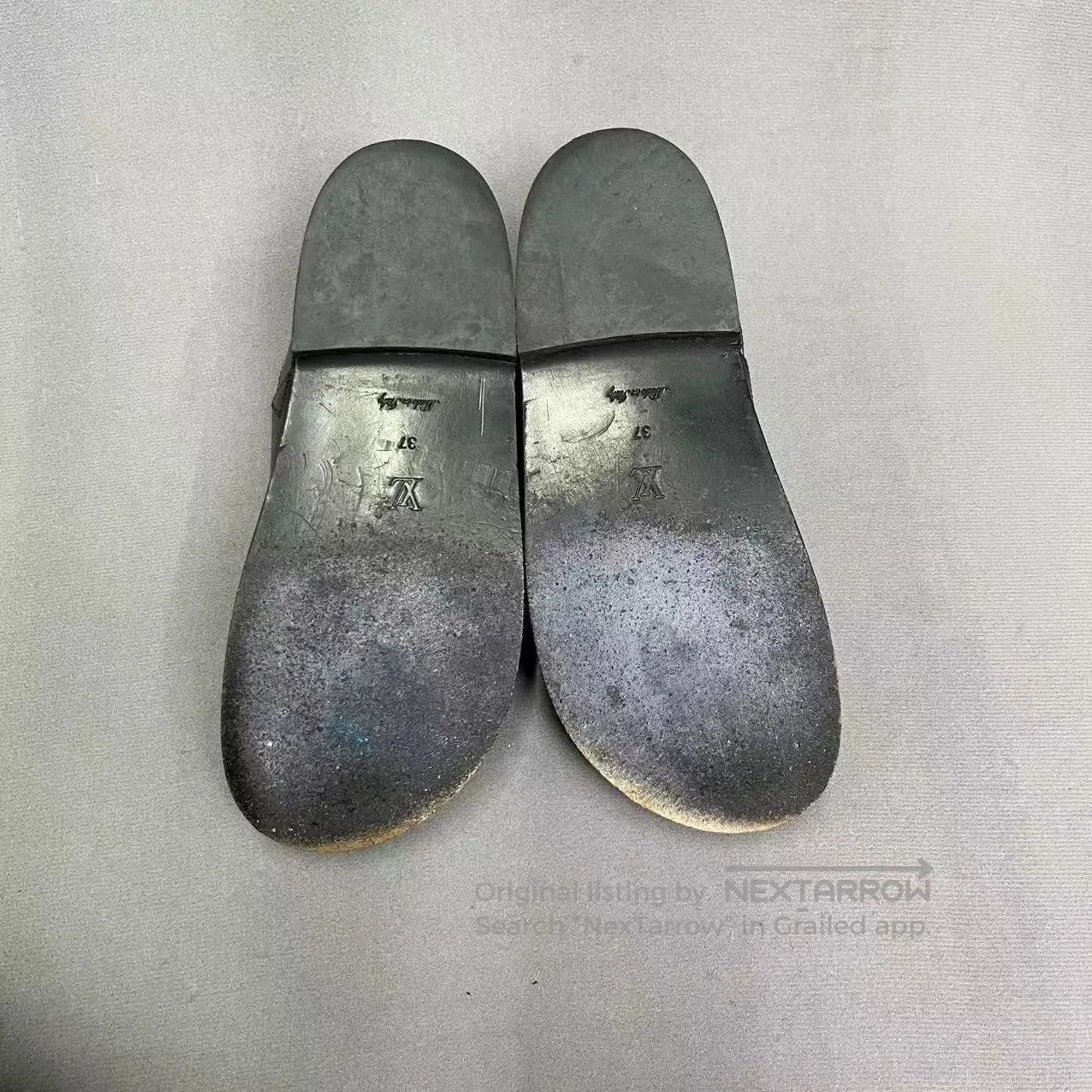 Louis Vuitton Louis Vuitton Black Chain Monogram Sandals. Size US 6 / IT 36 - 5 Thumbnail