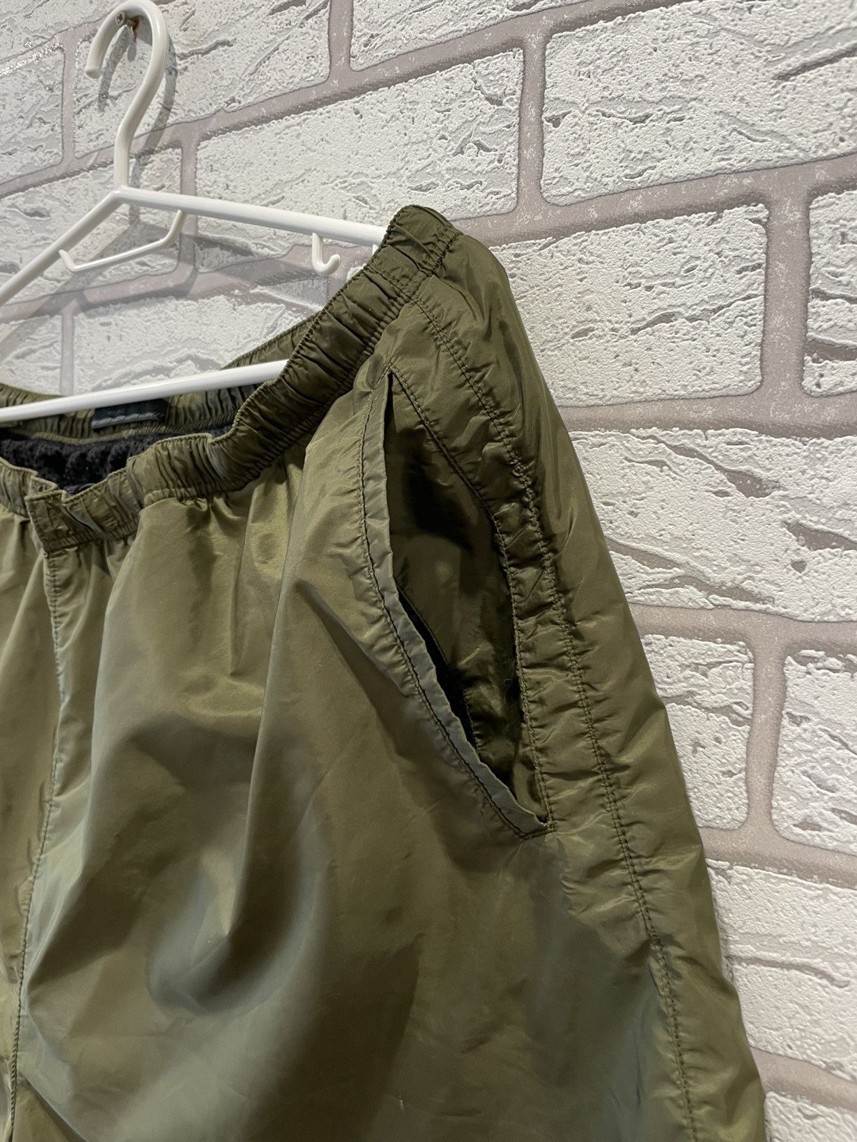 Prada Prada Milano Nylon Green / Brown Swim Shorts Size 54 M Size US 34 / EU 50 - 3 Thumbnail