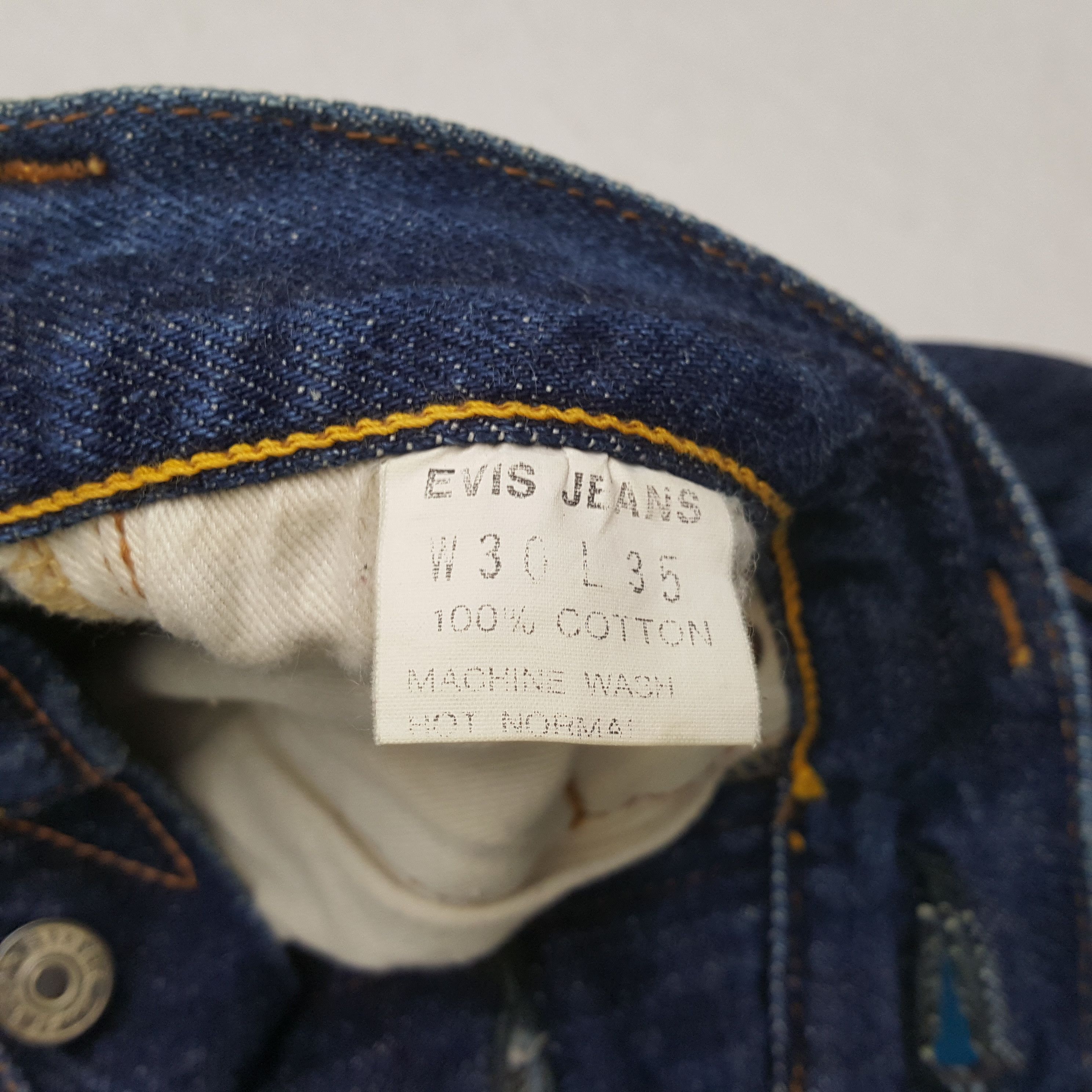 Evisu × Japanese Brand × Vintage Vintage Evisu Japanese Brand Daicock Custom Jeans C280N24 Size 24" / US 00 / IT 34 - 14 Thumbnail