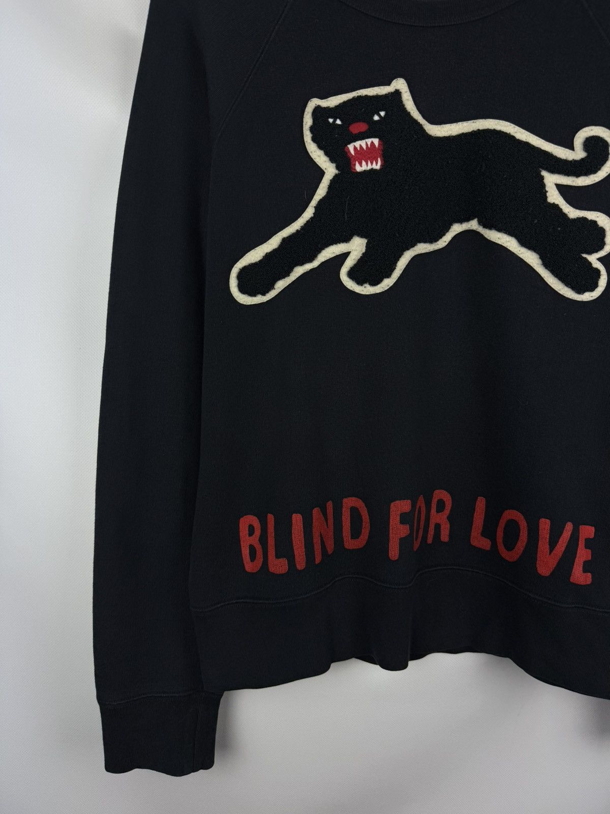 Gucci Gucci Unisex Blind For Love Panther Crew Sweatshirt Pullover Size US M / EU 48-50 / 2 - 7 Thumbnail