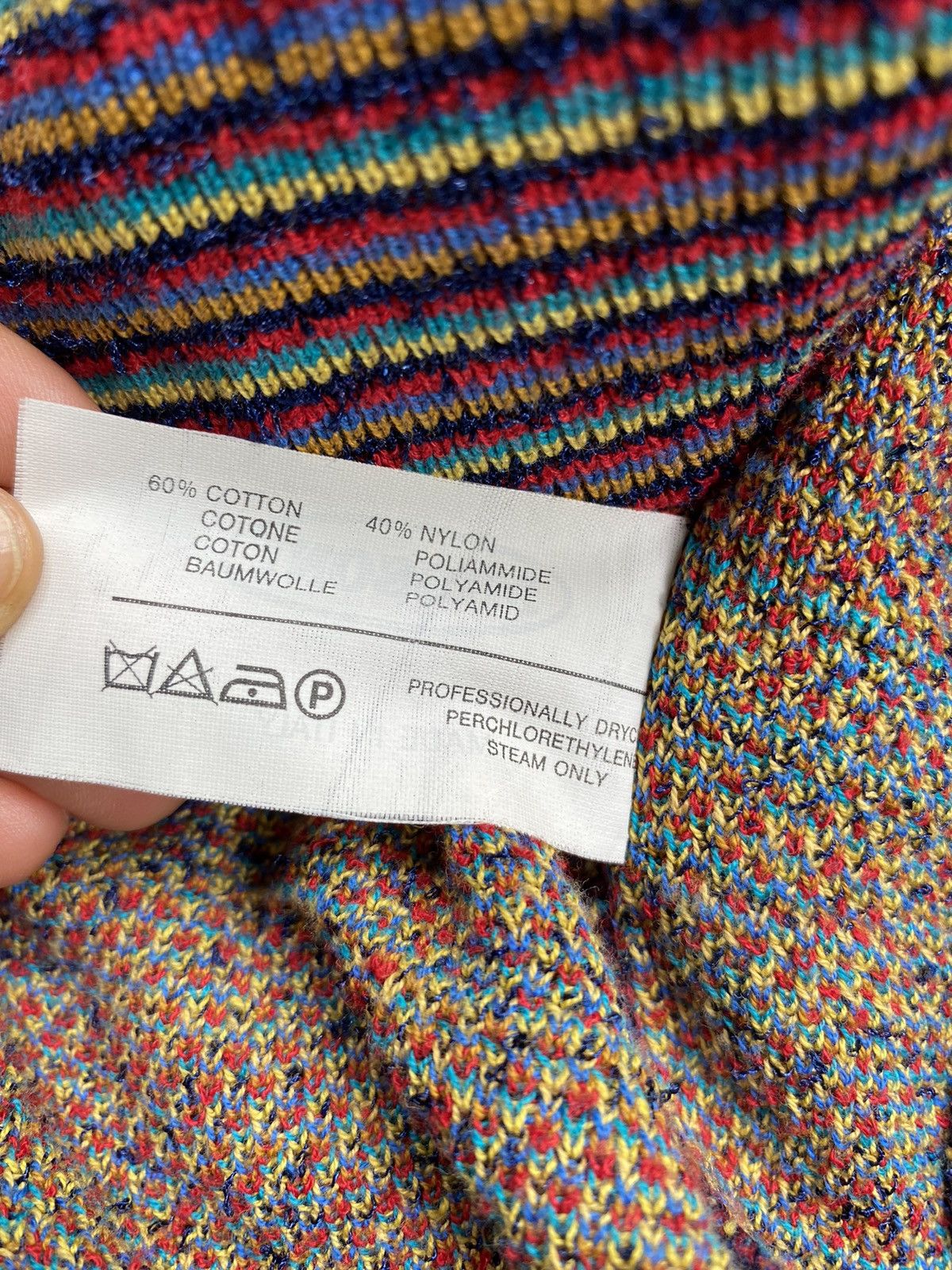 Missoni Missoni multicolor knitted vest Size US XL / EU 56 / 4 - 11 Thumbnail