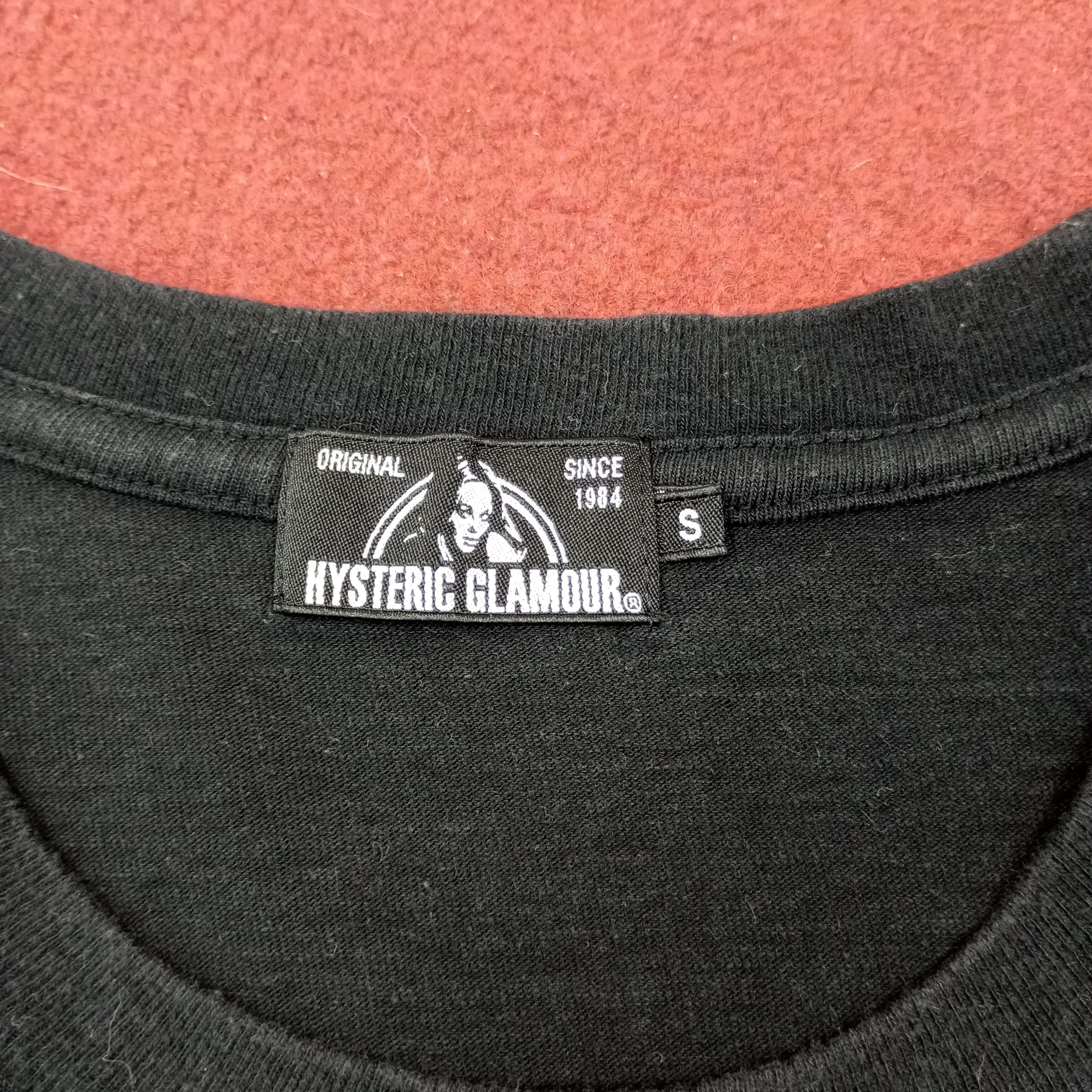 Hysteric Glamour × Japanese Brand × Vintage Hysteric Glamour Japanese Brand Tshirt Size US S / EU 44-46 / 1 - 6 Thumbnail