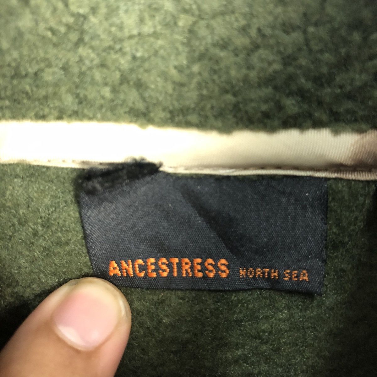 Japanese Brand Ancestress Green Jacket sweater #A308 Size US L / EU 52-54 / 3 - 11 Thumbnail