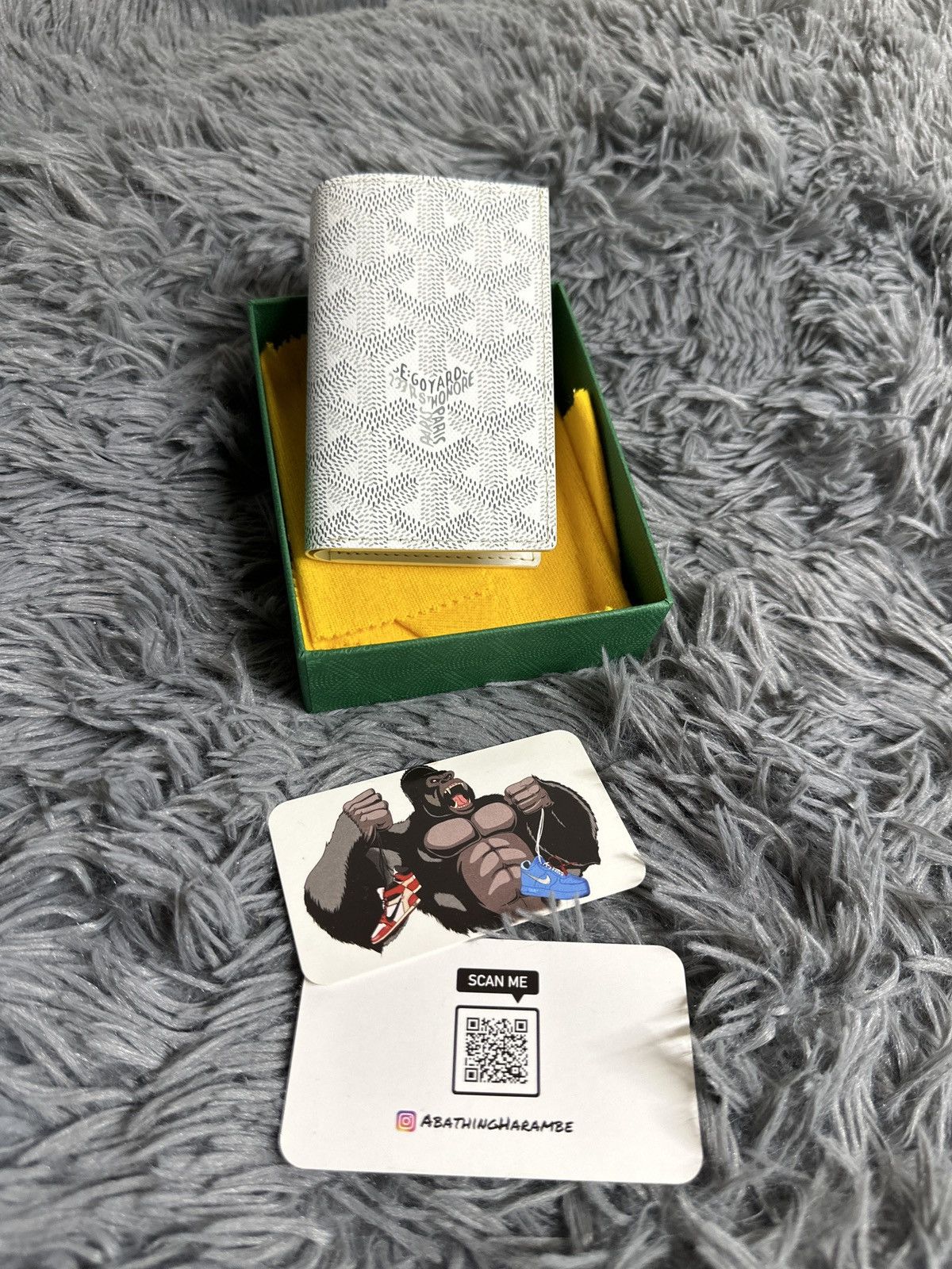 Goyard Goyard Saint Pierre Card Holder White Size ONE SIZE - 2 Thumbnail