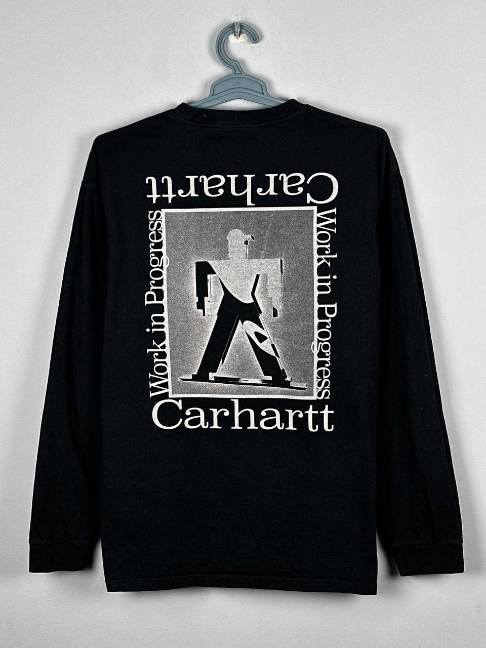 Carhartt Vintage Carhartt WIP Foundation Long Sleeve T Shirt Size US L / EU 52-54 / 3 - 1 Thumbnail