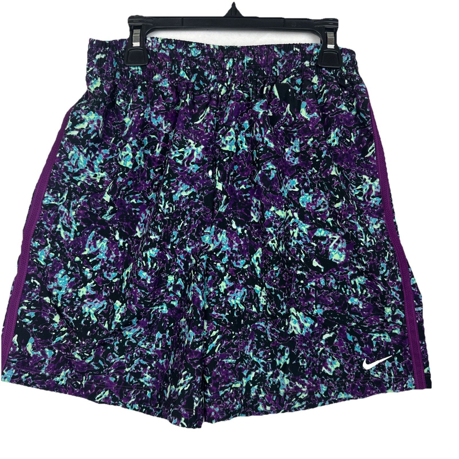 Nike NWT Nike Dri-Fit Shorts Youth Kids Boys SZ Large Purple Size US 30 / EU 46 - 7 Thumbnail