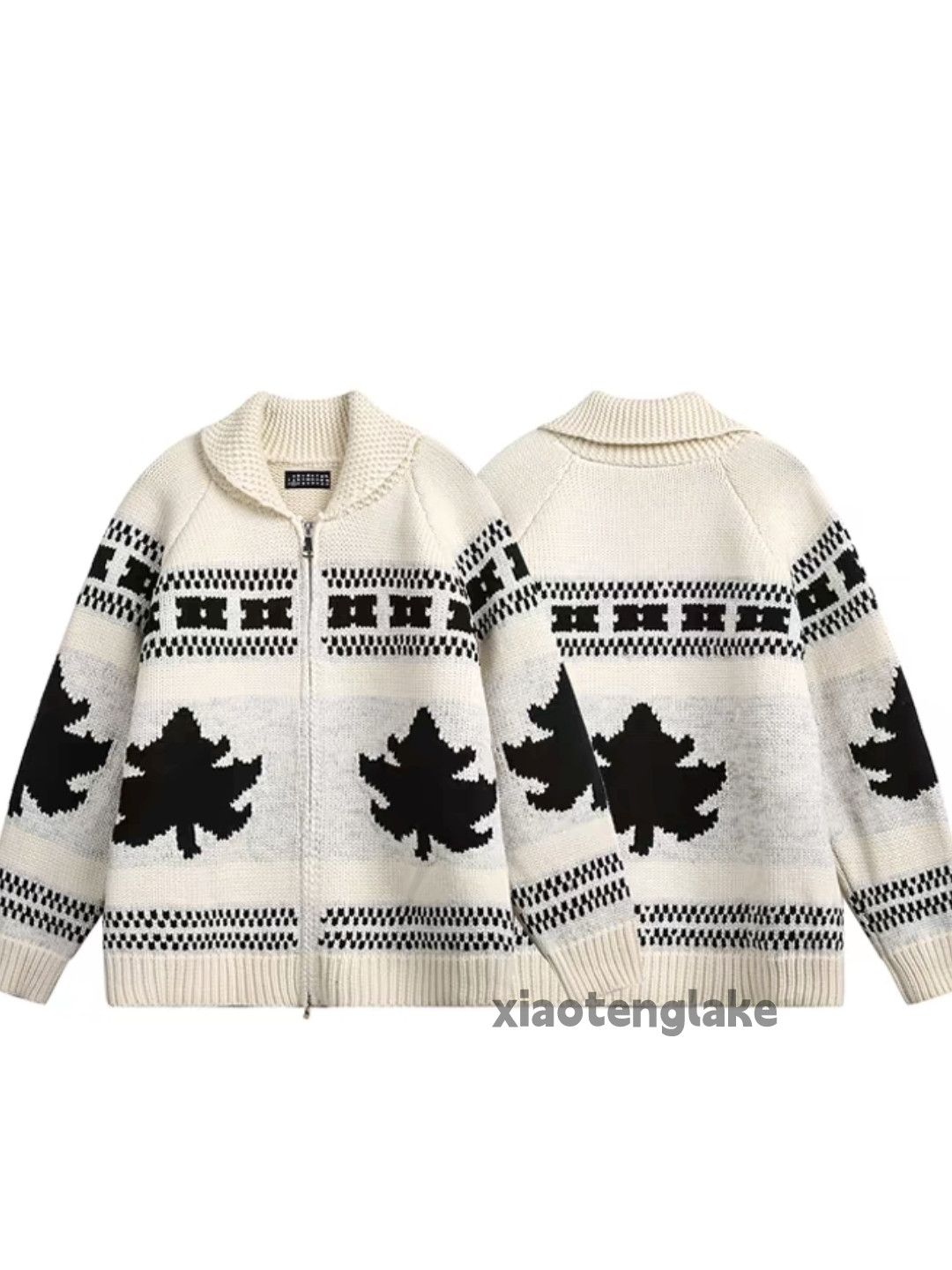 Designer × Japanese Brand × Vintage retro zipper outdoor graphic pattern loose sweater Size US S / EU 44-46 / 1 - 3 Thumbnail