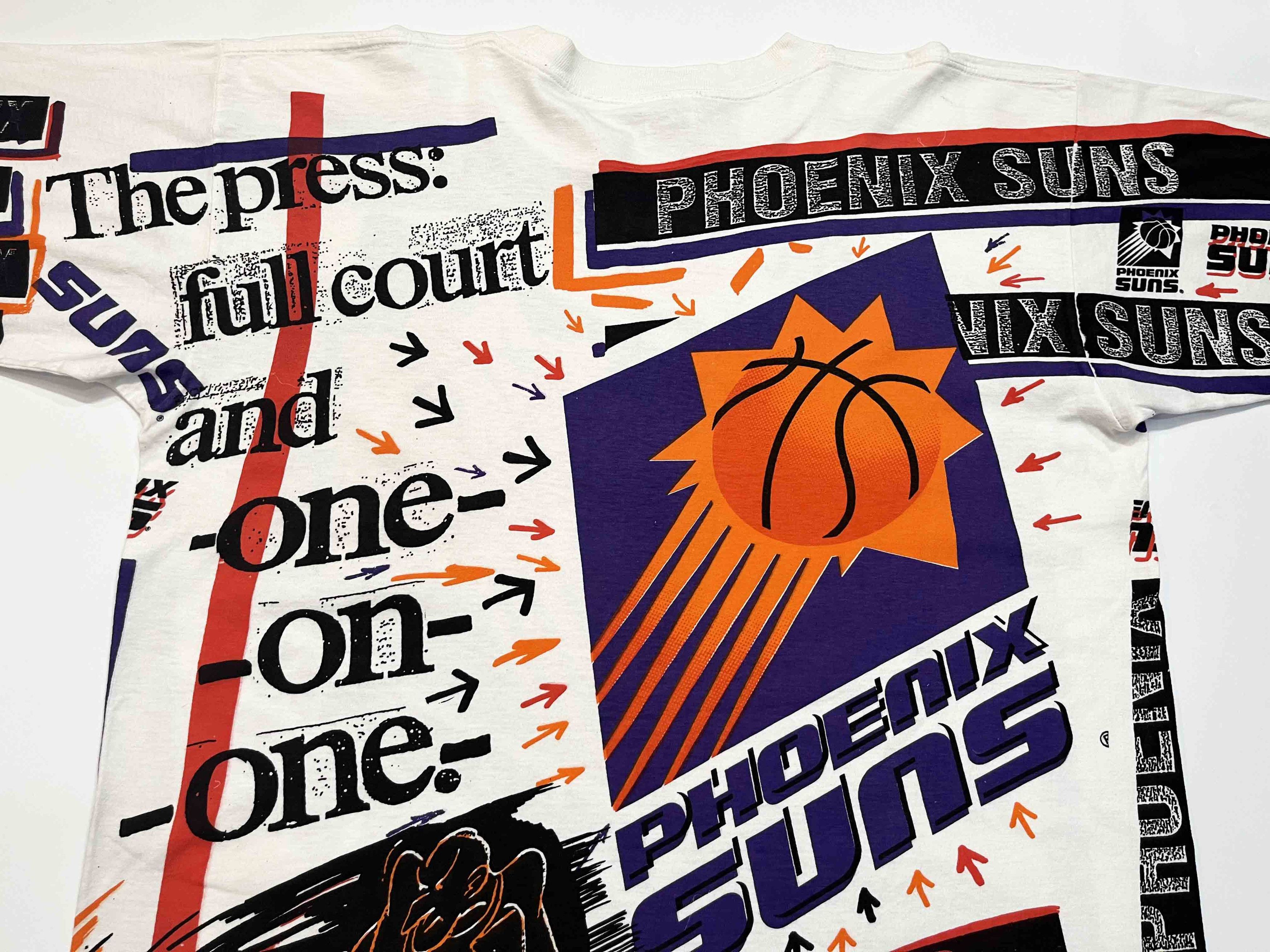 Vintage Vintage Magic Johnson T's NBA Phoenix Suns AOP T-Shirt Size US L / EU 52-54 / 3 - 9 Thumbnail