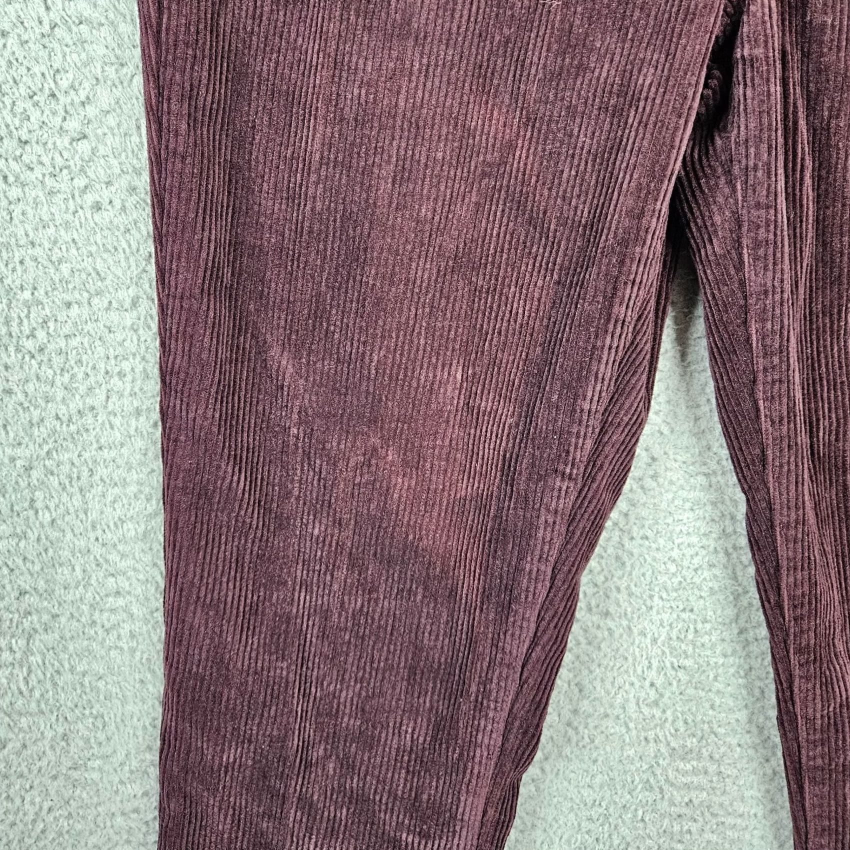 Pacsun PACSUN Mom Boysenberry Corduroy 100% Cotton Pant Size 29 Size 29" - 7 Thumbnail