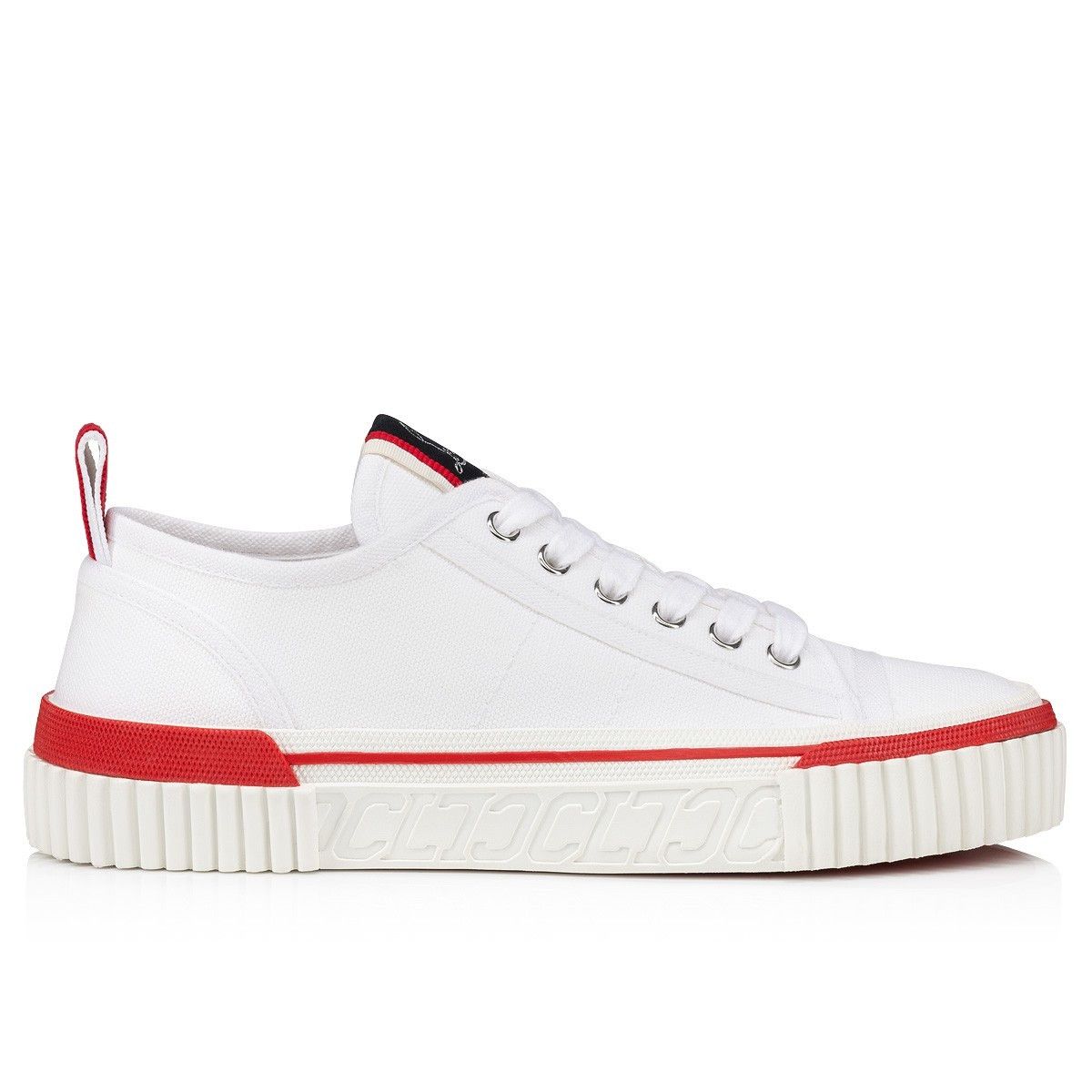 Christian Louboutin o1s1wg110225 Pedro Junior Sneakers in White Size US 10 / IT 40 - 1 Thumbnail