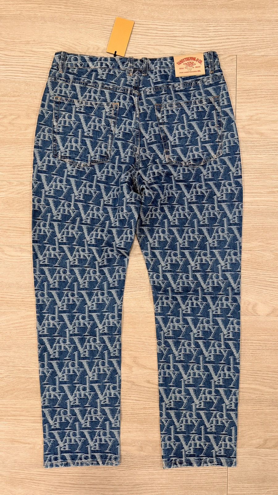 Vandy The Pink Vandy The Pink Jacquard Denim Size US 34 / EU 50 - 4 Thumbnail
