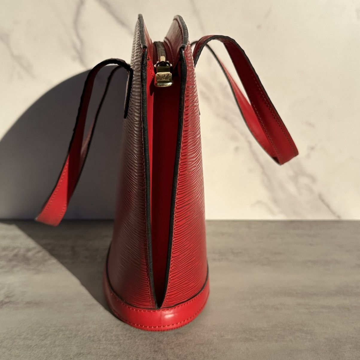 Louis Vuitton Louis Vuitton Epi Saint Jacques PM Castillan Red Size ONE SIZE - 5 Thumbnail