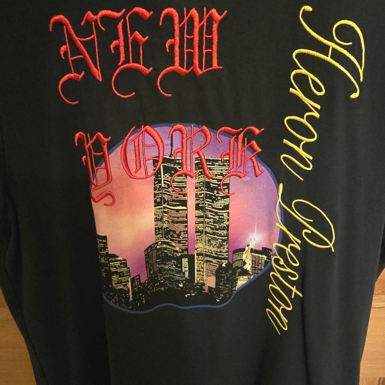 Heron Preston Heron Preston Men's Black T-shirt Size US M / EU 48-50 / 2 - 3 Thumbnail