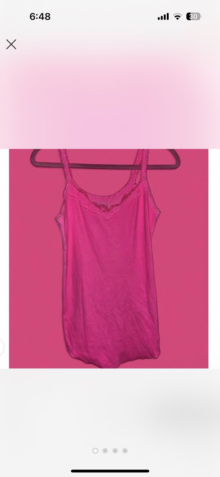 Abercrombie & Fitch Vintage Abercrombie and Fitch pink cami top Size M / US 6-8 / IT 42-44 - 1 Thumbnail
