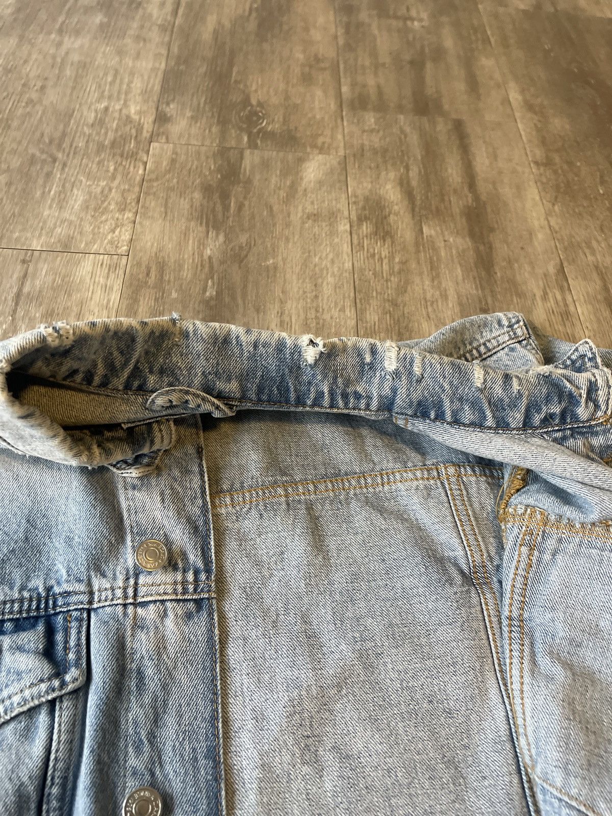 Zara Graphic denim jacket Size US L / EU 52-54 / 3 - 7 Thumbnail