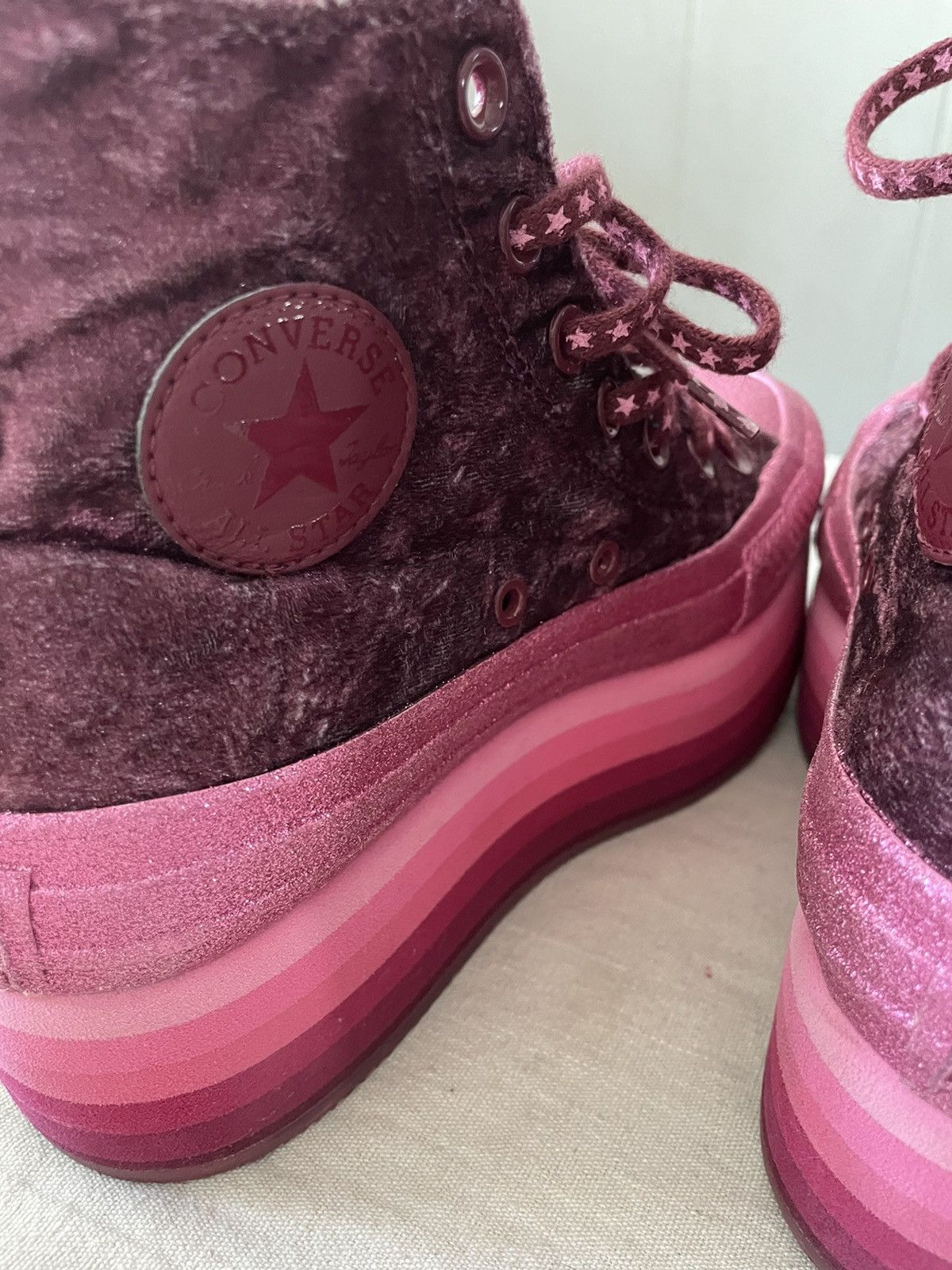 Converse Converse x Miley Cyrus Shoes Women’s 5.5 Pink Platform Size US 5.5 / IT 35.5 - 4 Thumbnail