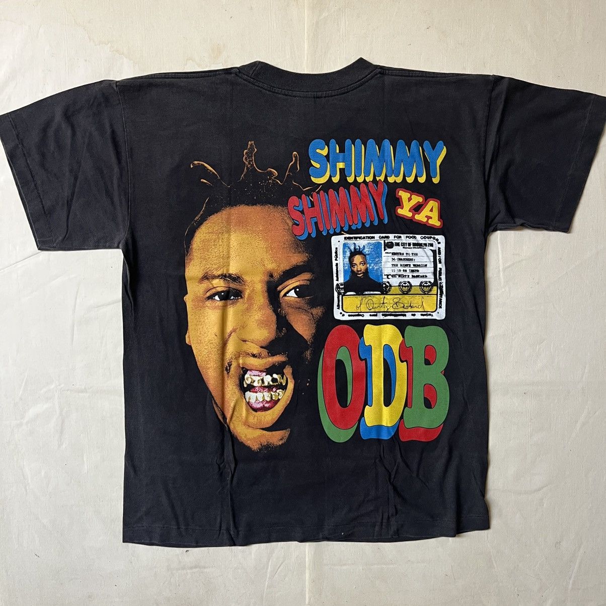 Rap Tees ODB Shimmy Shimmy Ya Ol’ Dirty Bastard Wu-Tang Clan Size US XL / EU 56 / 4 - 2 Thumbnail