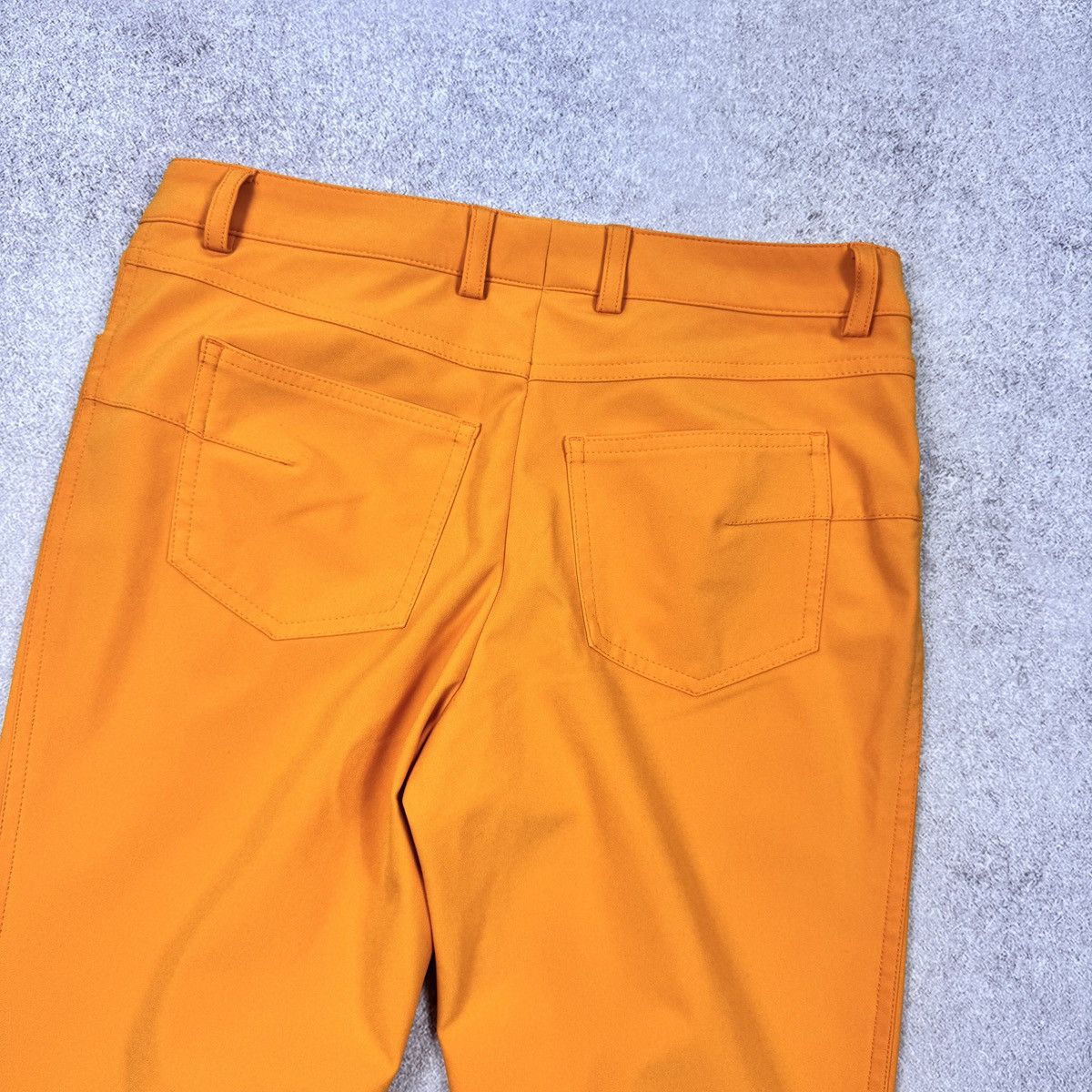 Escada Women's Escada Tygan orange stretch skinny pants size 34 Size 24" / US 00 / IT 34 - 5 Thumbnail