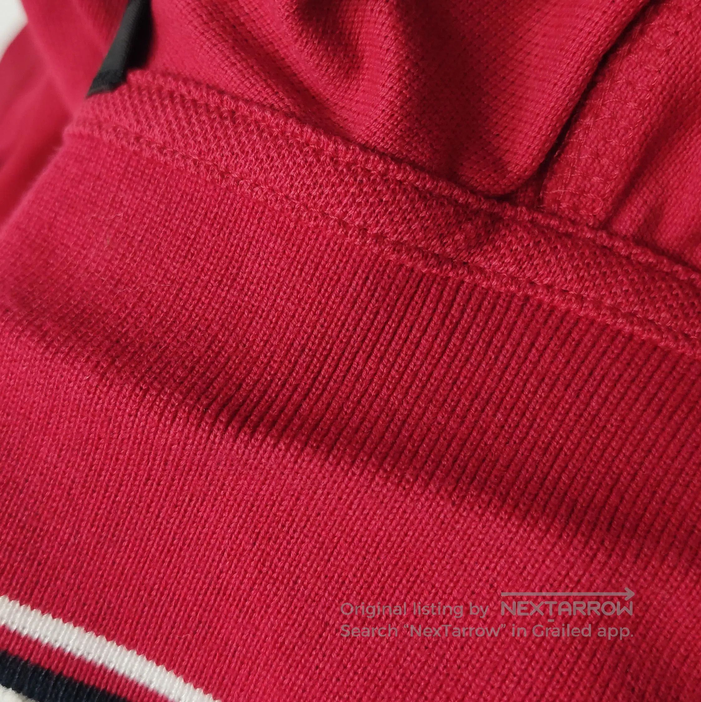 Prada Prada Red Cotton Logo Polo Shirt . Size S / US 4 / IT 40 - 8 Thumbnail