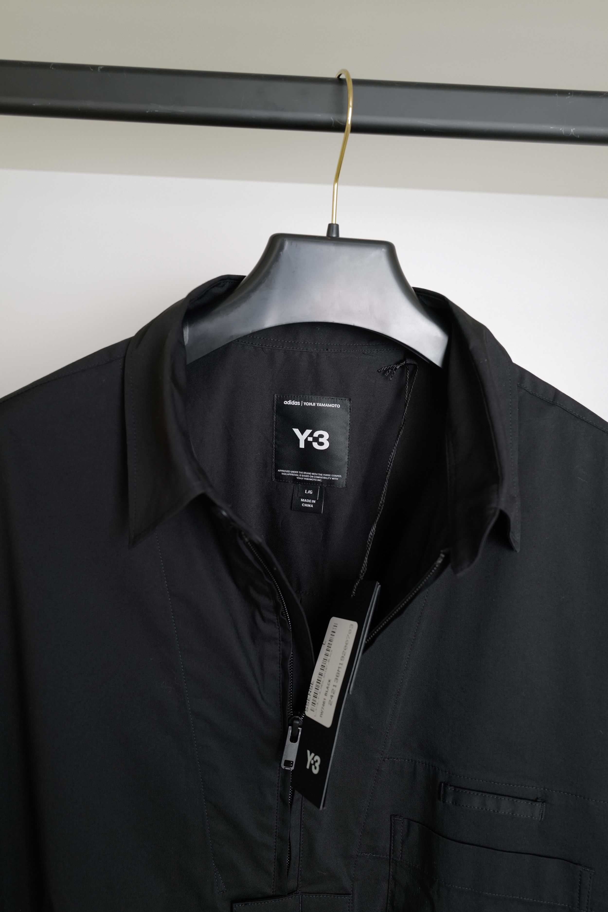Y-3 Yohji Yamamoto Y-3 Long Shirt Size US L / EU 52-54 / 3 - 10 Thumbnail