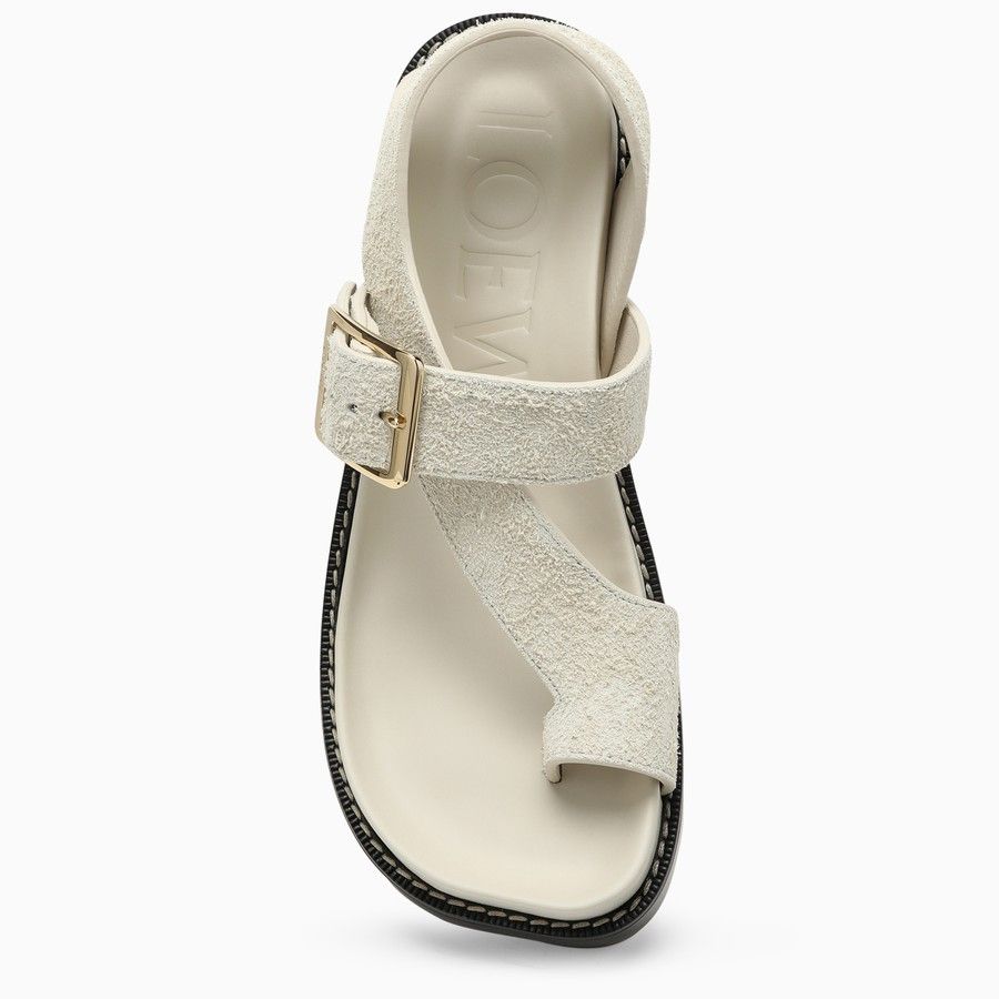 Loewe o1d2blof0824 Ease Heel Slide in Ivory Size US 10 / IT 40 - 3 Thumbnail