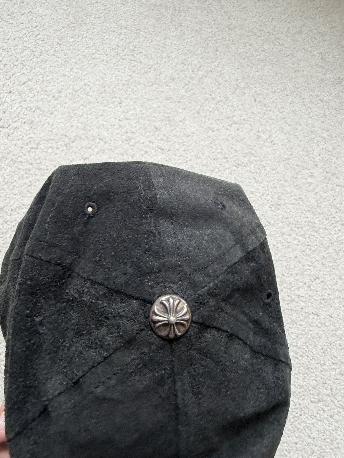 Chrome Hearts CH SUEDE CAP Size ONE SIZE - 2 Thumbnail